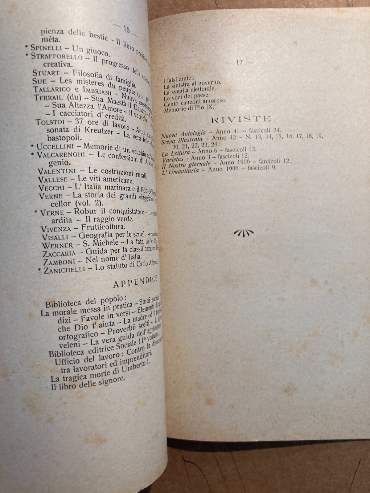 Puglia, Gargano, Monte Sant'Angelo: Biblioteca Popolare   Giovanni Tancredi (1907)