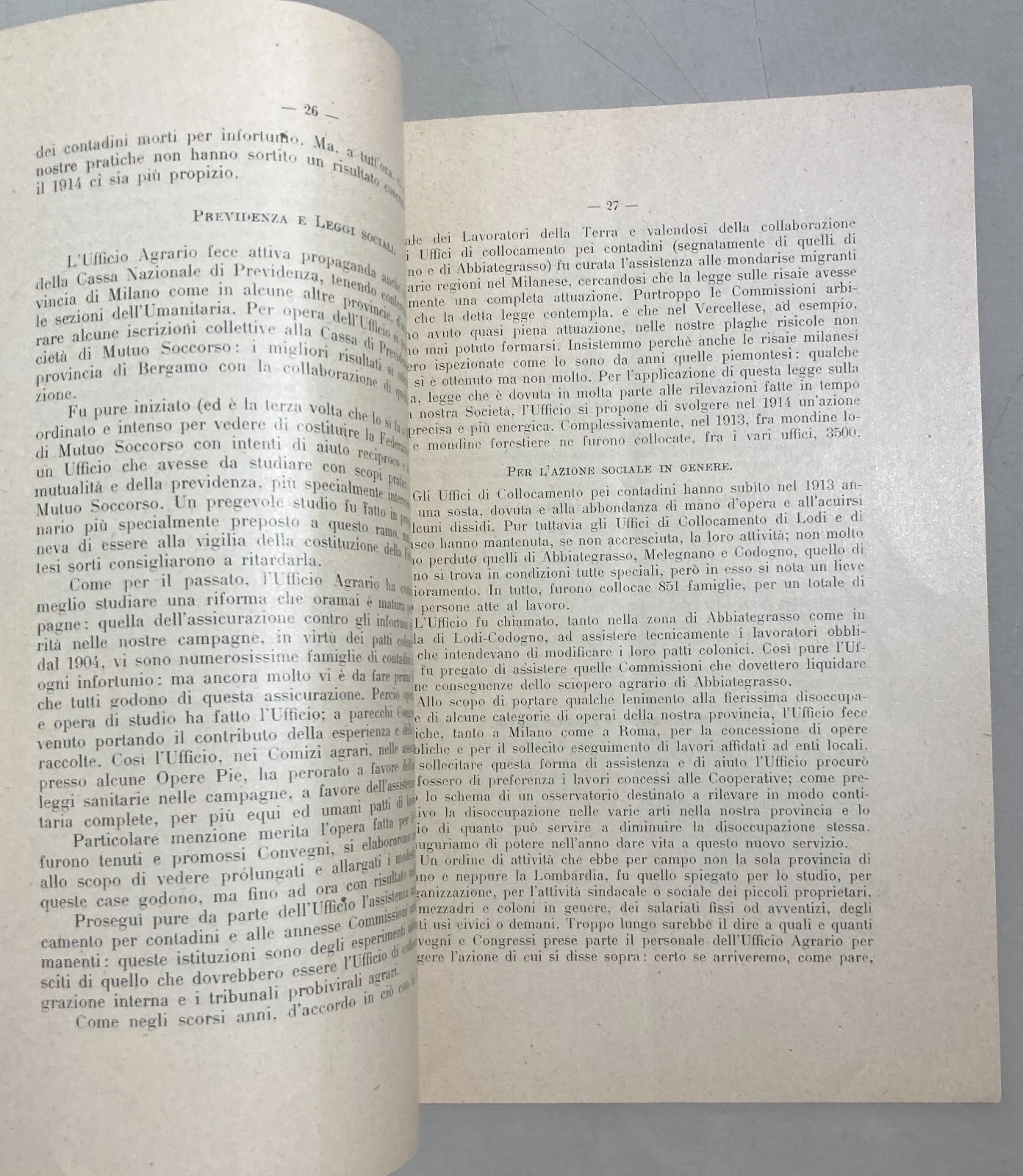 Società Umanitaria Milano: L'Opera della Società Umanitaria nell'Anno 1913