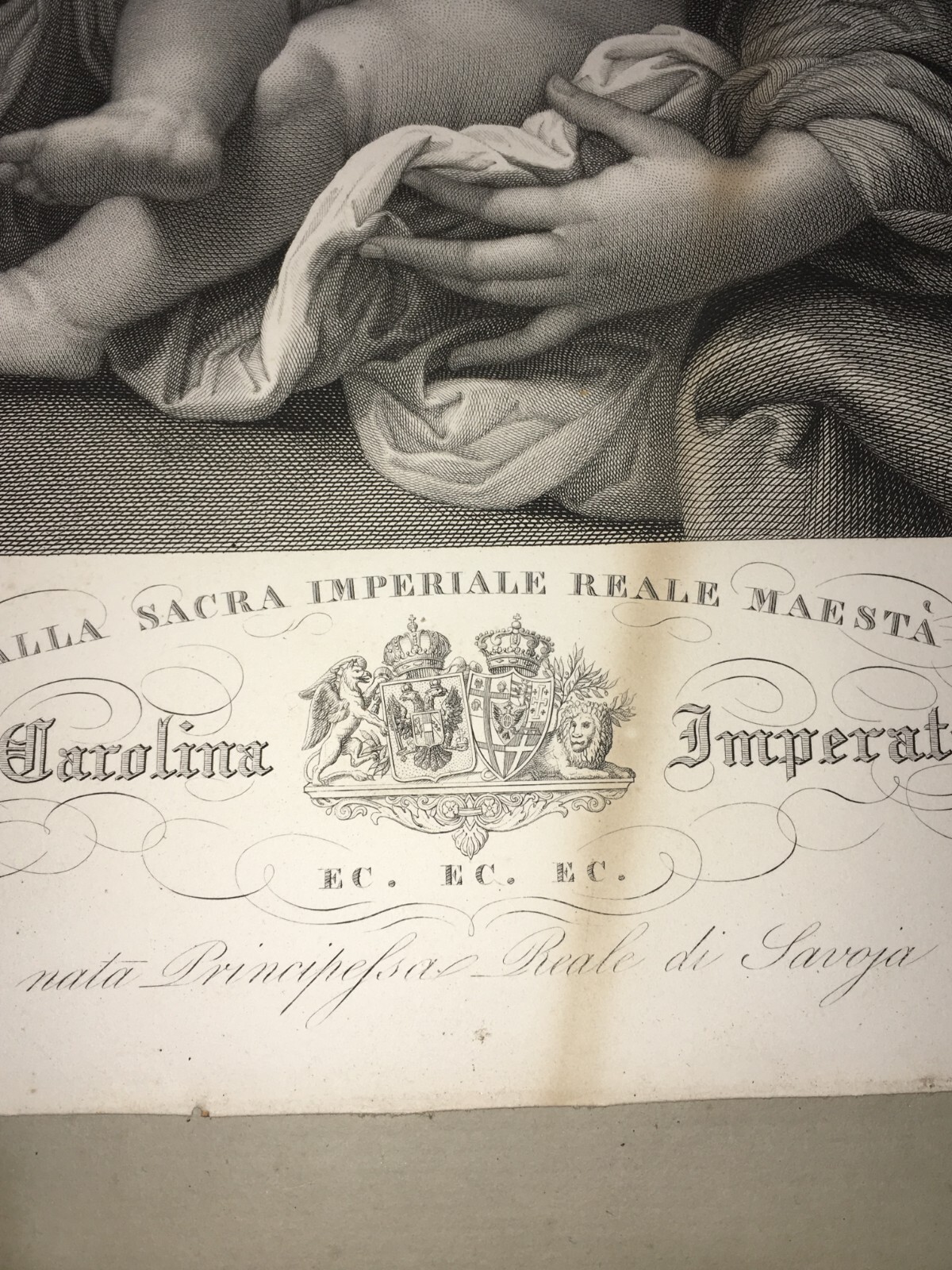 Sacra Famiglia. Andrea Sacchi, Caterina Piotti Pirola, Savoia, XIX Secolo