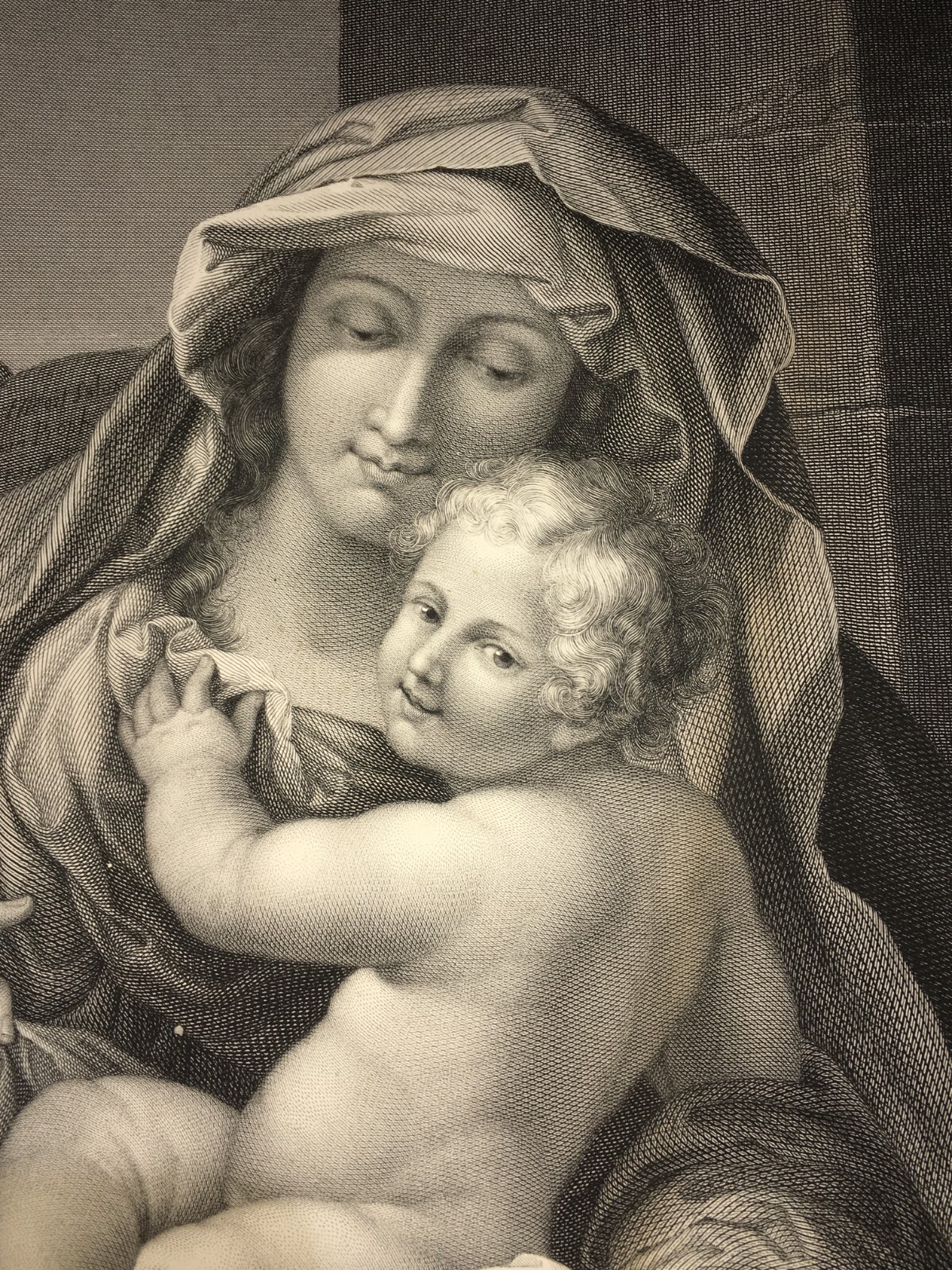 Sacra Famiglia. Andrea Sacchi, Caterina Piotti Pirola, Savoia, XIX Secolo