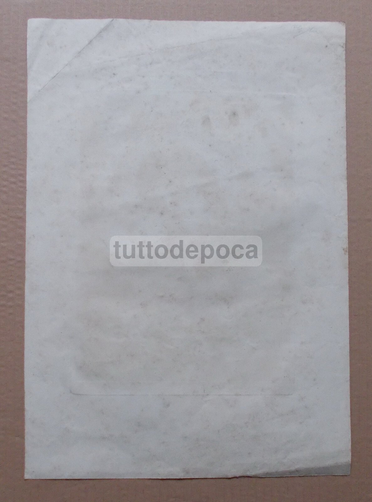 Arte Popolare Devozionale: Madonna Del Carmine. Antica Incisione Di P. Toro E A. Russo