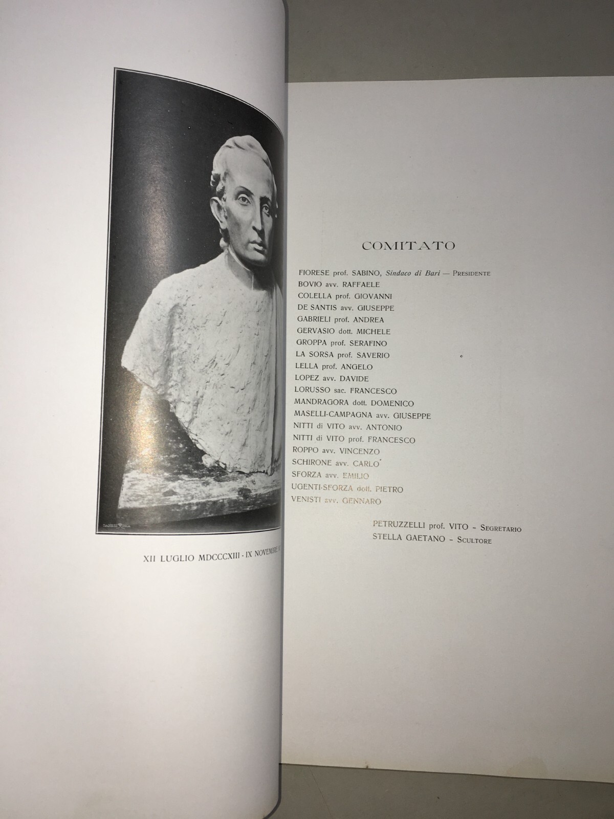 Francesco Saverio Abbrescia Nel Primo Centenario Dalla Nascita (1913)