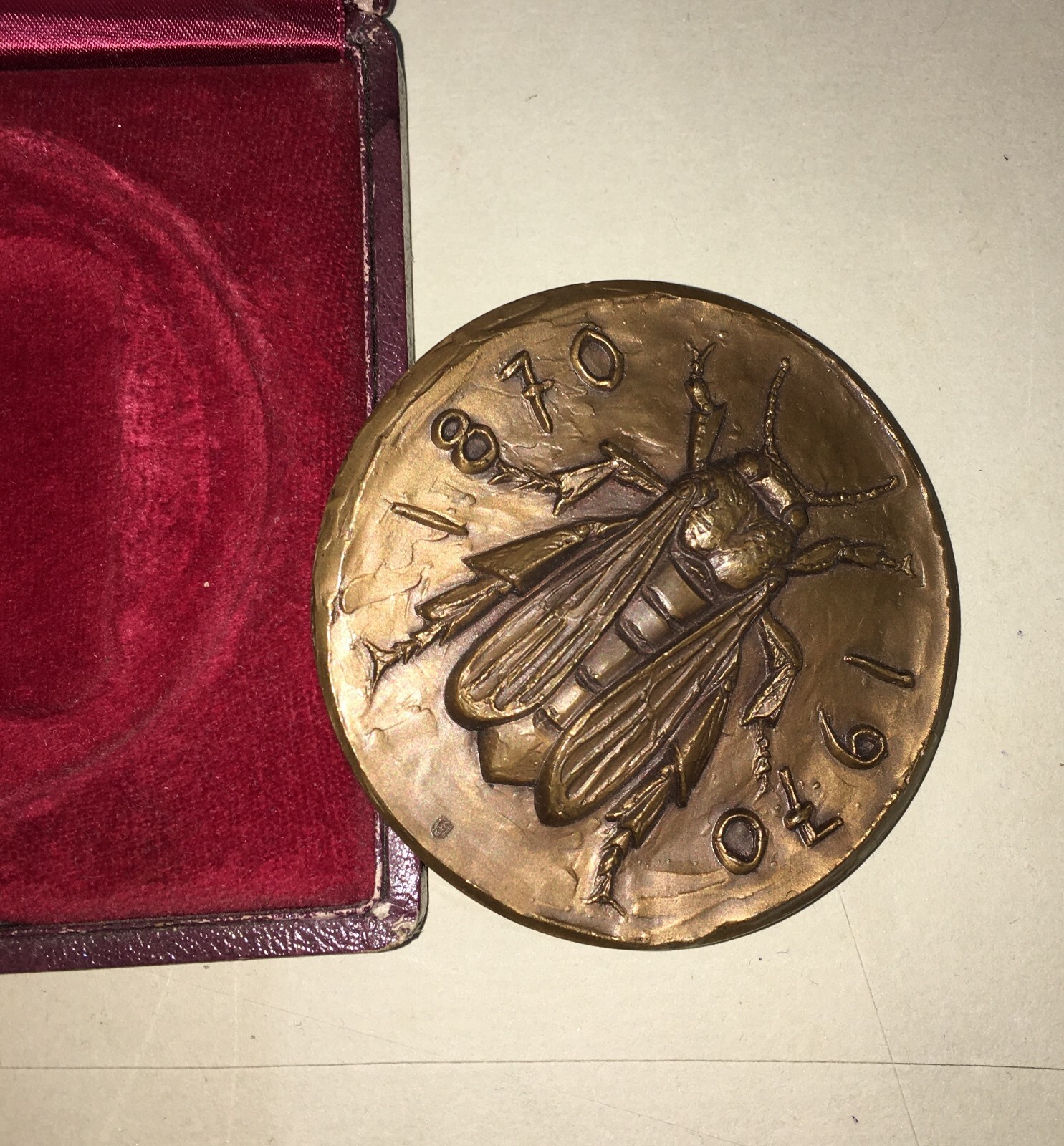 Credito Italiano 1870 1970: Medaglia Centenario Di Enrico Manfrini