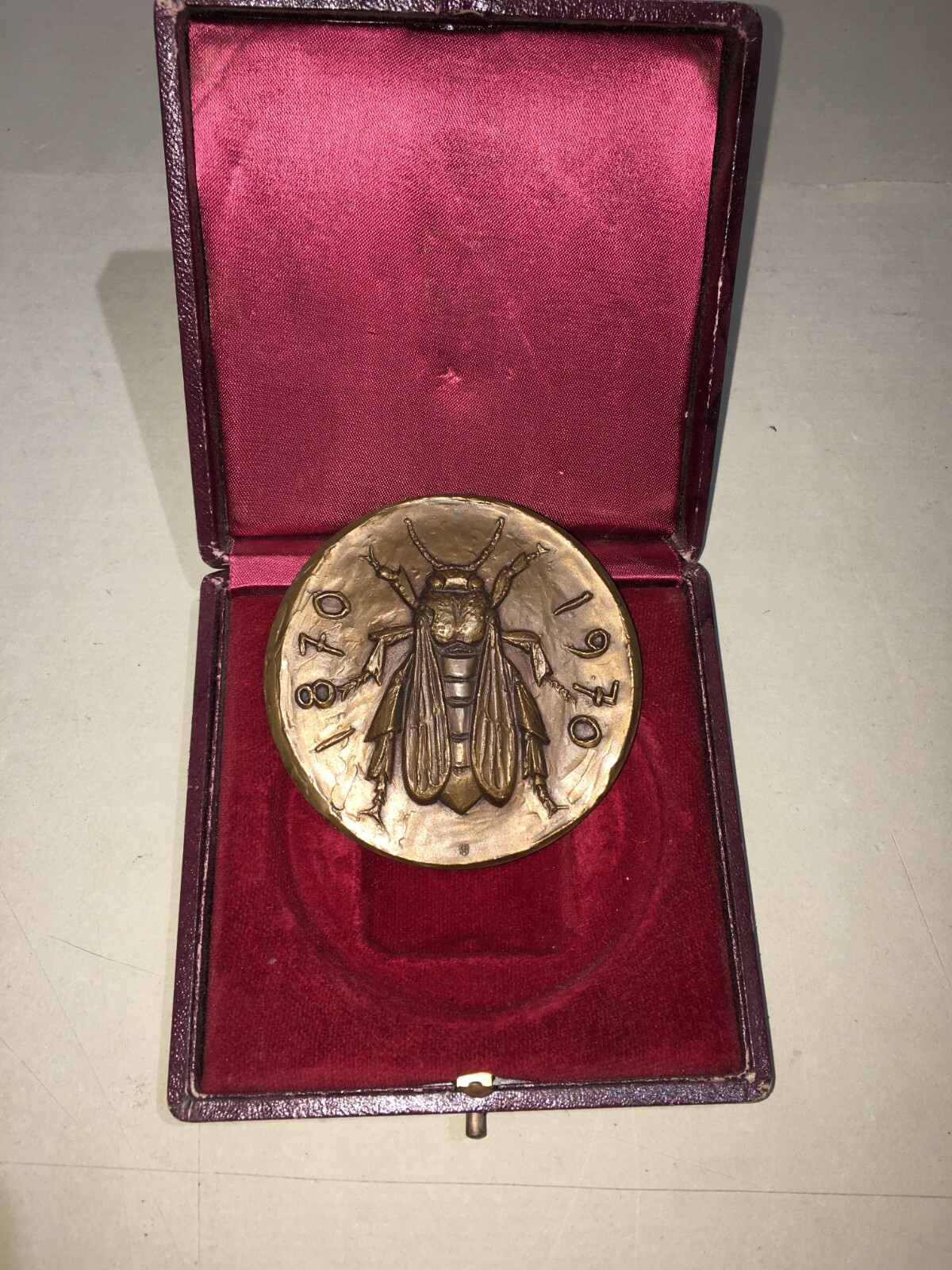 Credito Italiano 1870 1970: Medaglia Centenario Di Enrico Manfrini