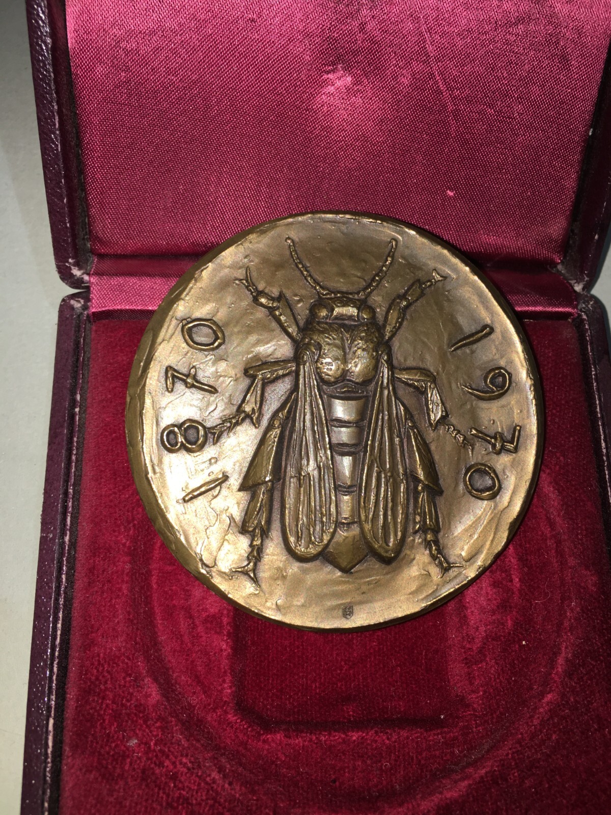 Credito Italiano 1870 1970: Medaglia Centenario Di Enrico Manfrini