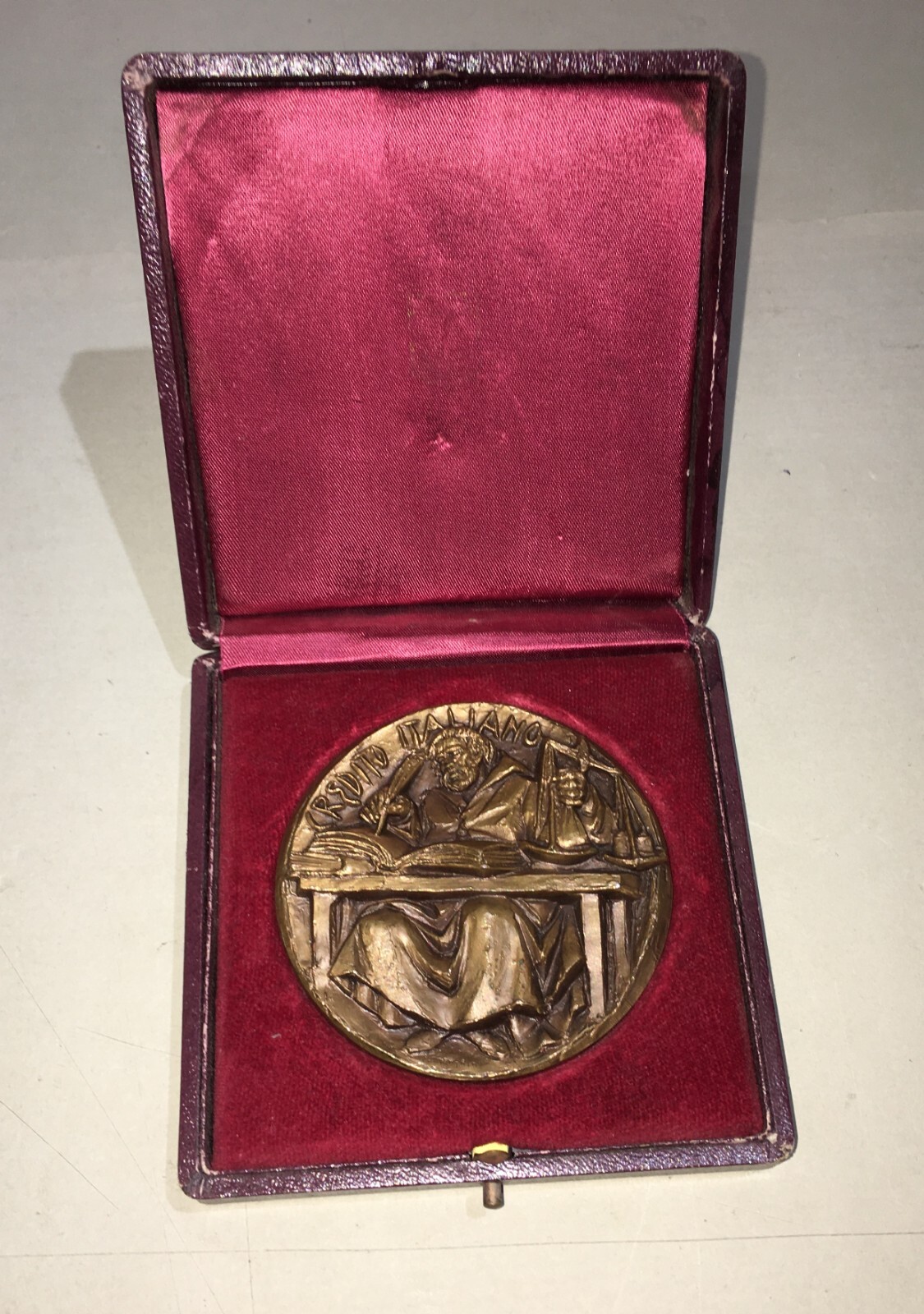 Credito Italiano 1870 1970: Medaglia Centenario Di Enrico Manfrini