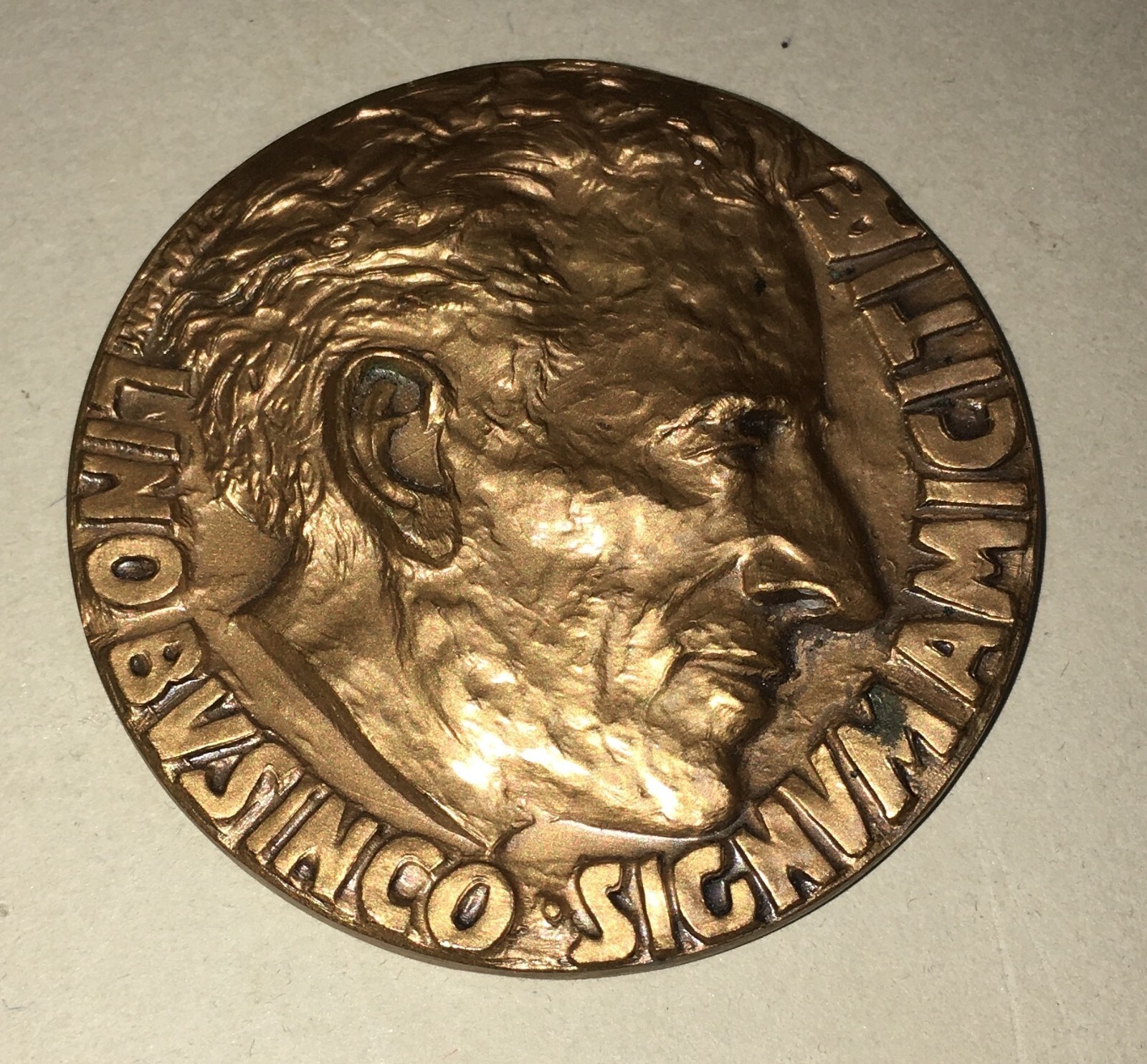 Medicina, Biologia, Patologia: Medaglia Simposio Medico, Abruzzo 1987