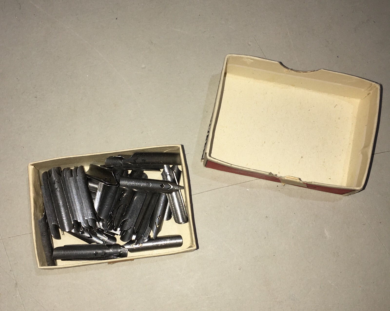 Scrittura, Calligrafia, Penne, Artistici Pennini Lus Acciaio Bimetal, Pubblicitaria