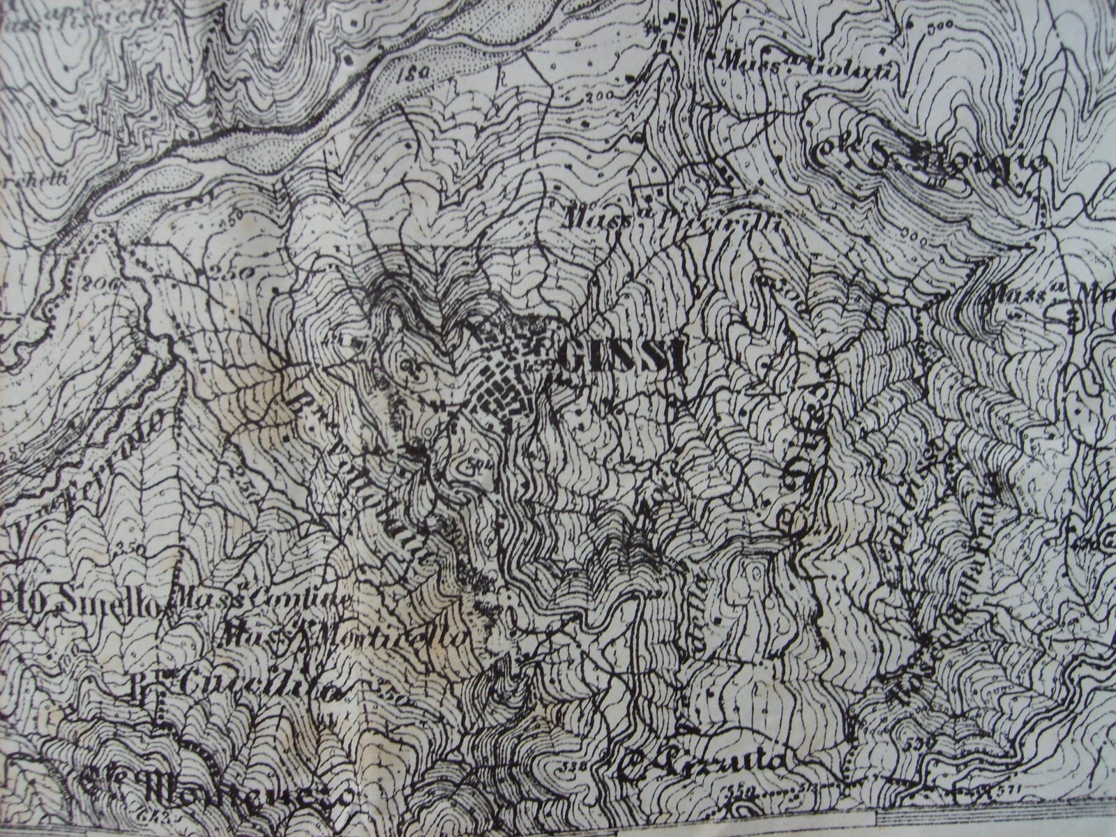 Abruzzo: Chieti, Casalbordino, Scerni, Paglieta, Monteodorisio. Topografia d'Epoca