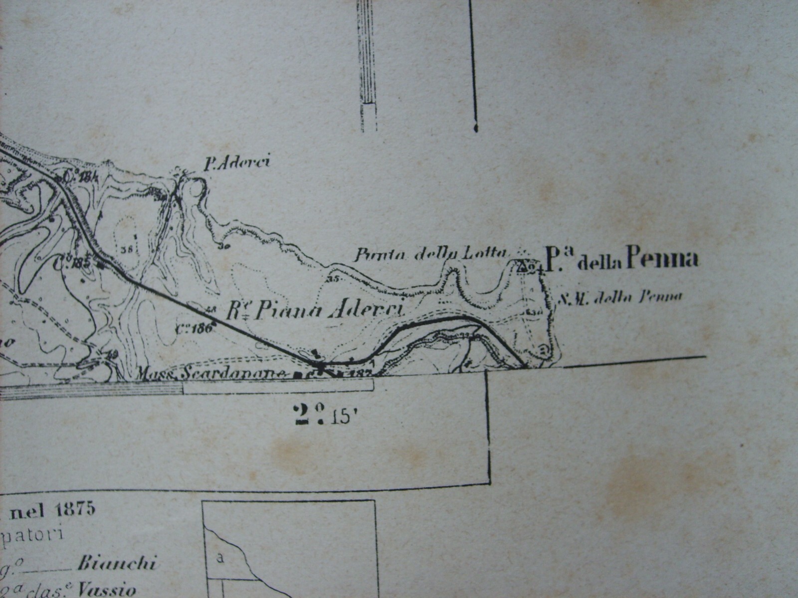 Abruzzo, Chieti, Torino Di Sangro, Fossacesia, Rocca S. Giovanni. Antica Topografia.