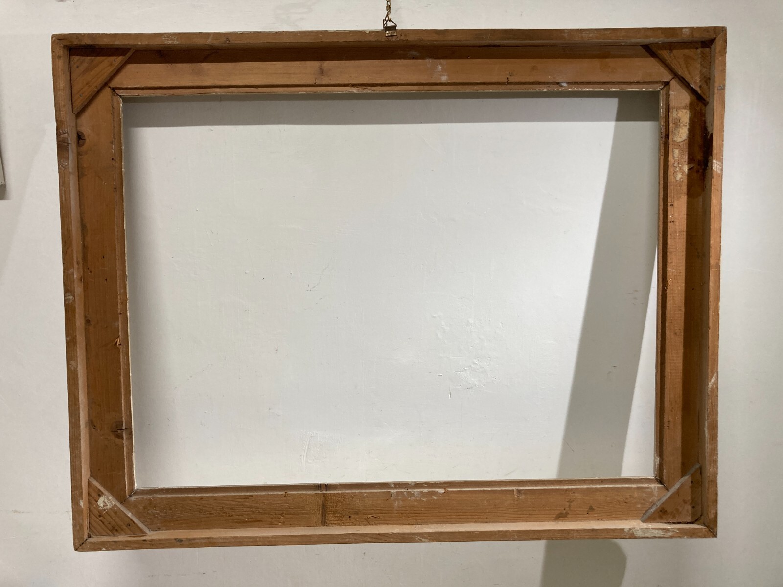 Decorativa Cornice d'Epoca, Laccata E Dorata (laccatura Fiorentina)