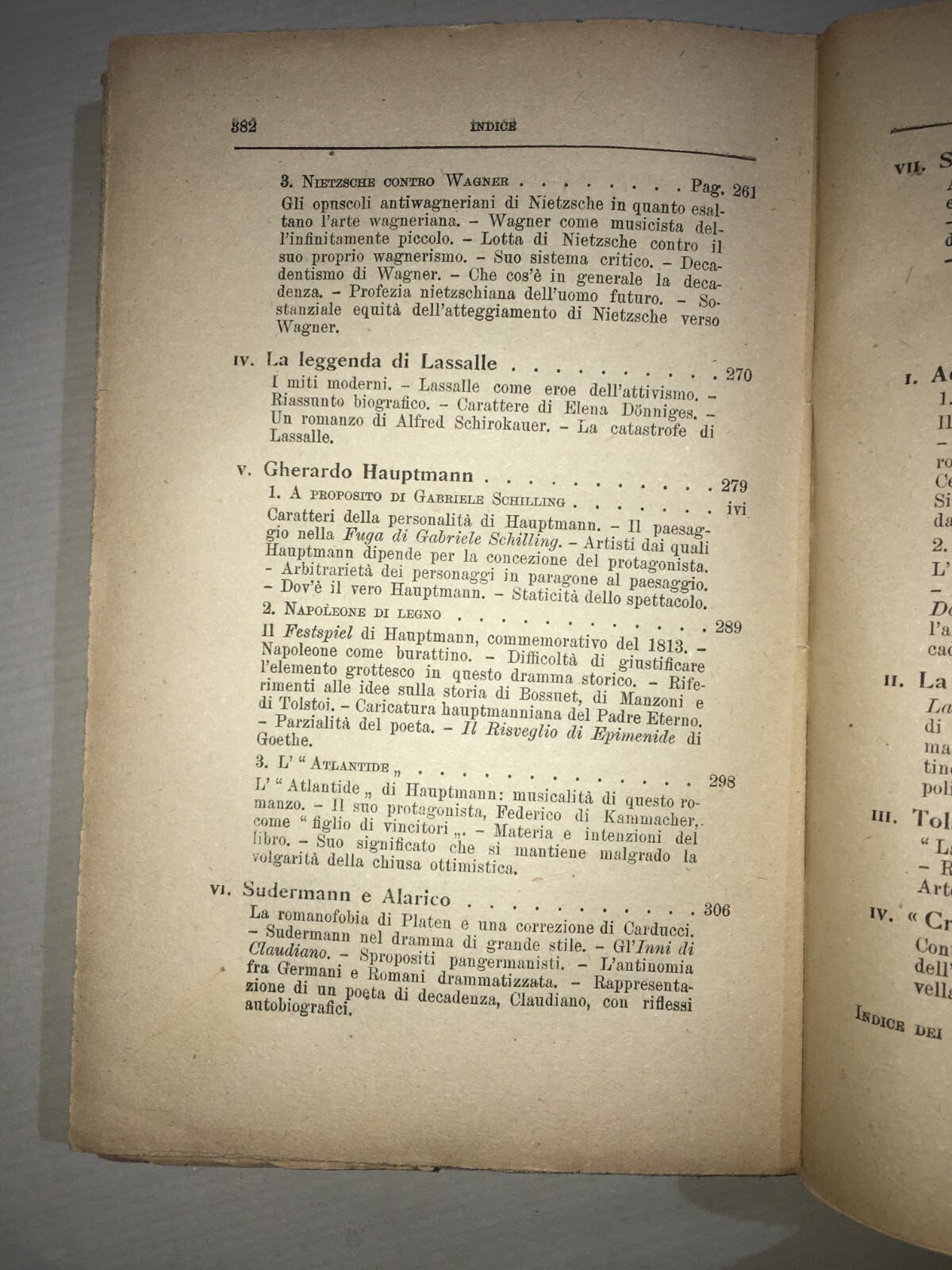 Letterature Moderne: De Sanctis, Manzoni, Palazzeschi, Claudel, Metastasio, Borgese