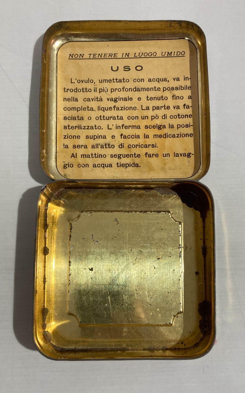 Astuccio Pubblicitario Farmacoterapica D. Lancellotti   Ovuli Vaginali