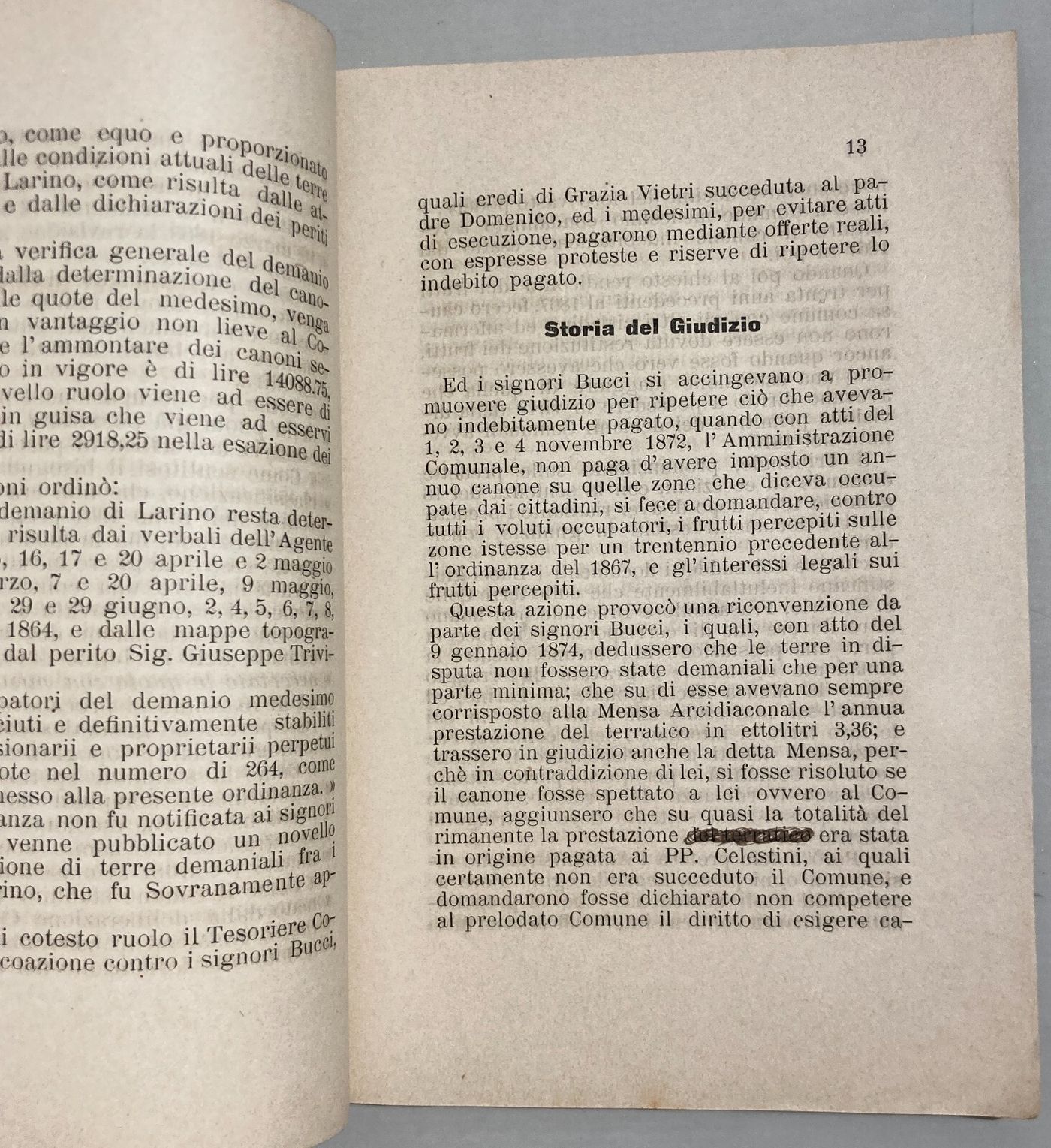 Memoria Giuridica: Molise, Larino, Termoli, Guglionesi