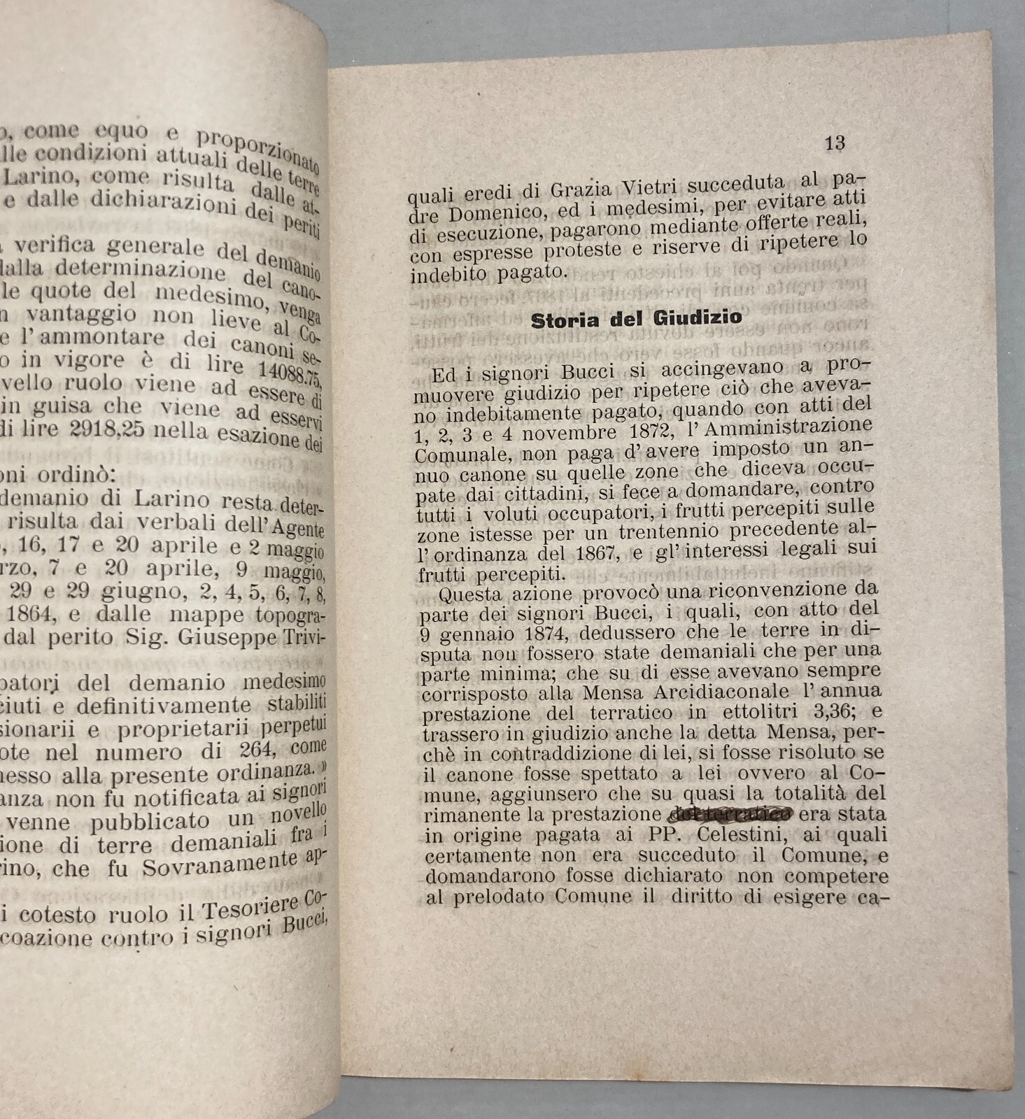 Memoria Giuridica: Molise, Larino, Termoli, Guglionesi