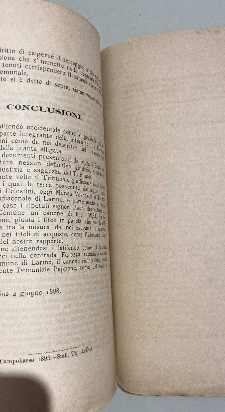 Memoria Giuridica: Molise, Larino, Termoli, Guglionesi