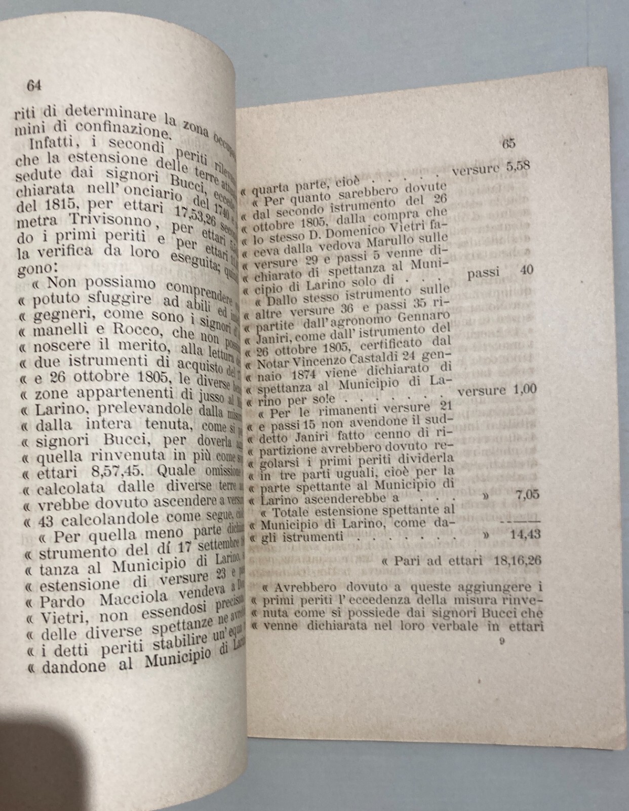 Memoria Giuridica: Molise, Larino, Termoli, Guglionesi