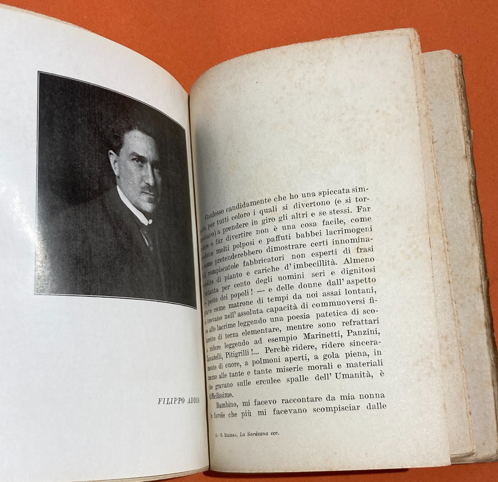 Sardegna: Letteratura E Scrittori. Stanis Ruinas. Campitelli.