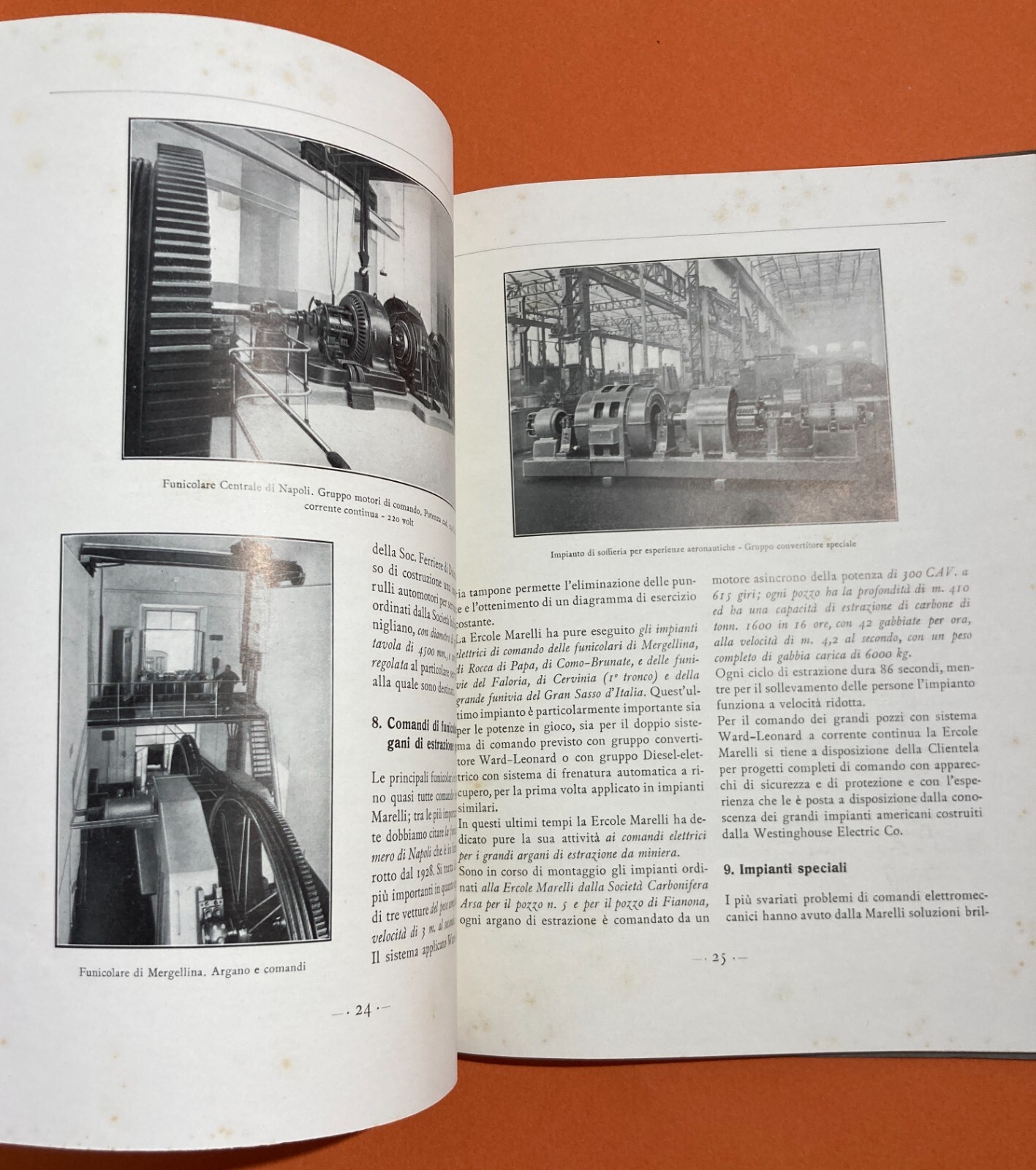 Elettrotecnica, Motori E Meccanica: Ercole Marelli & C., Milano (1941)