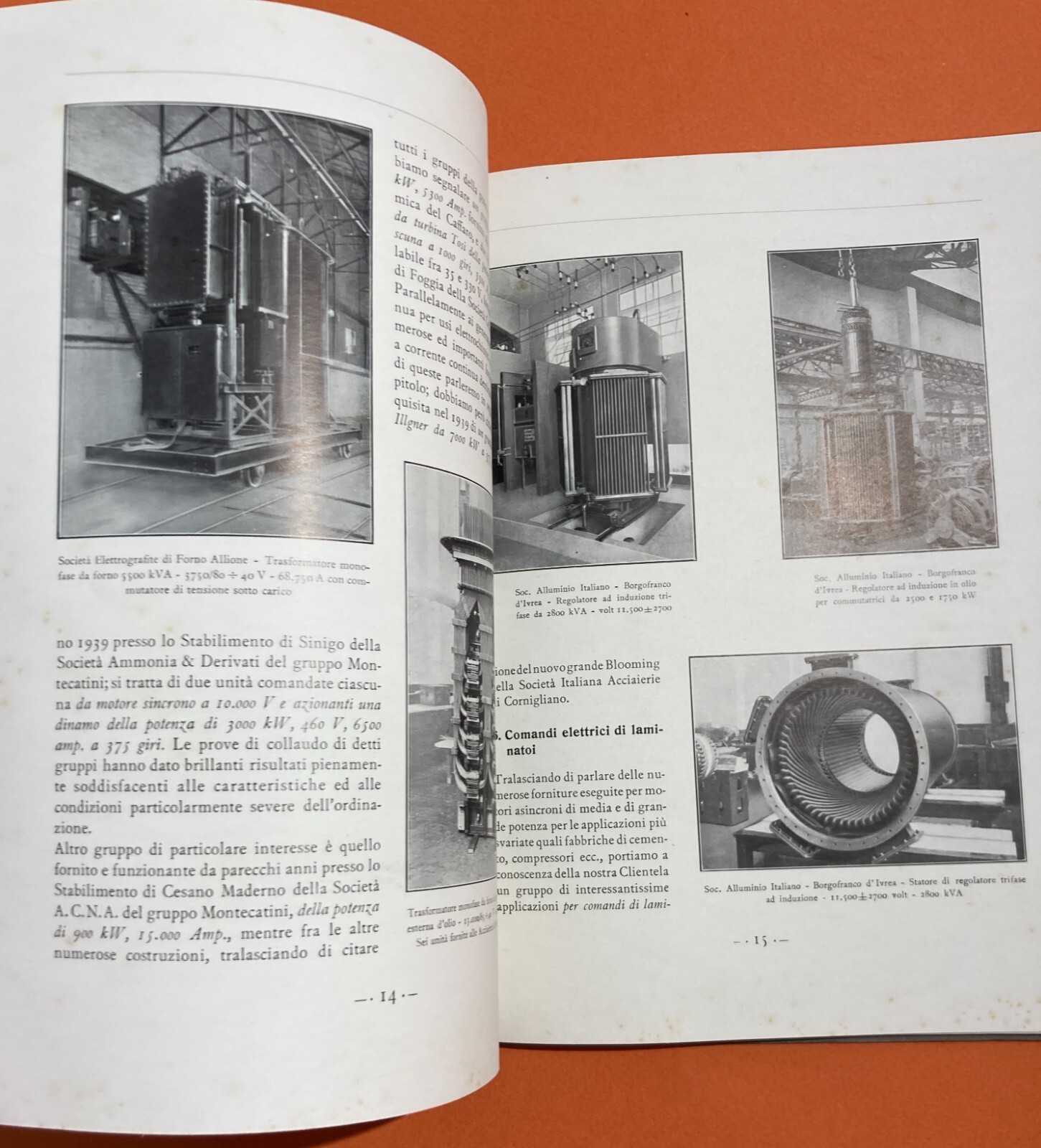Elettrotecnica, Motori E Meccanica: Ercole Marelli & C., Milano (1941)