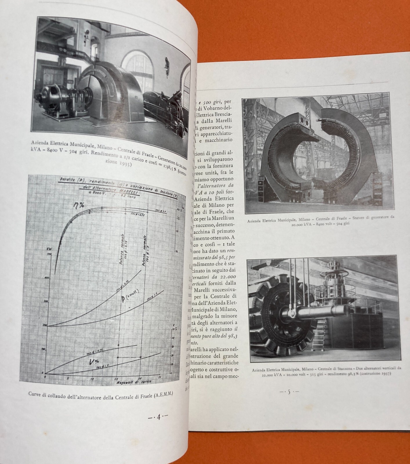 Elettrotecnica, Motori E Meccanica: Ercole Marelli & C., Milano (1941)