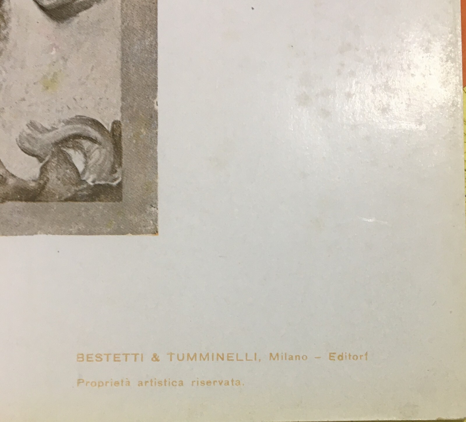 Aristide Sartorio, Le Tenebre. Antica Stampa Simbolista Per L'Esposizione Di Venezia