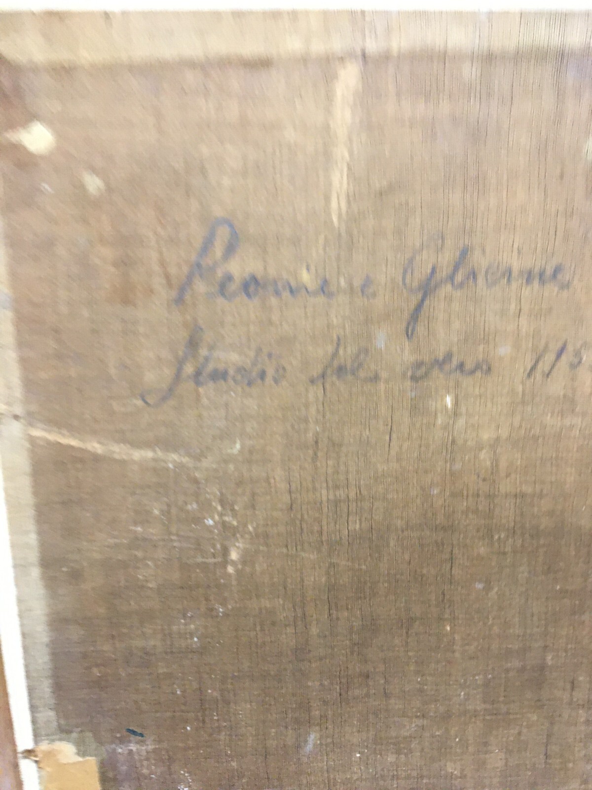 Peonie E Glicine, Dipinto Di Umberto Colonna (Bari, 1953)