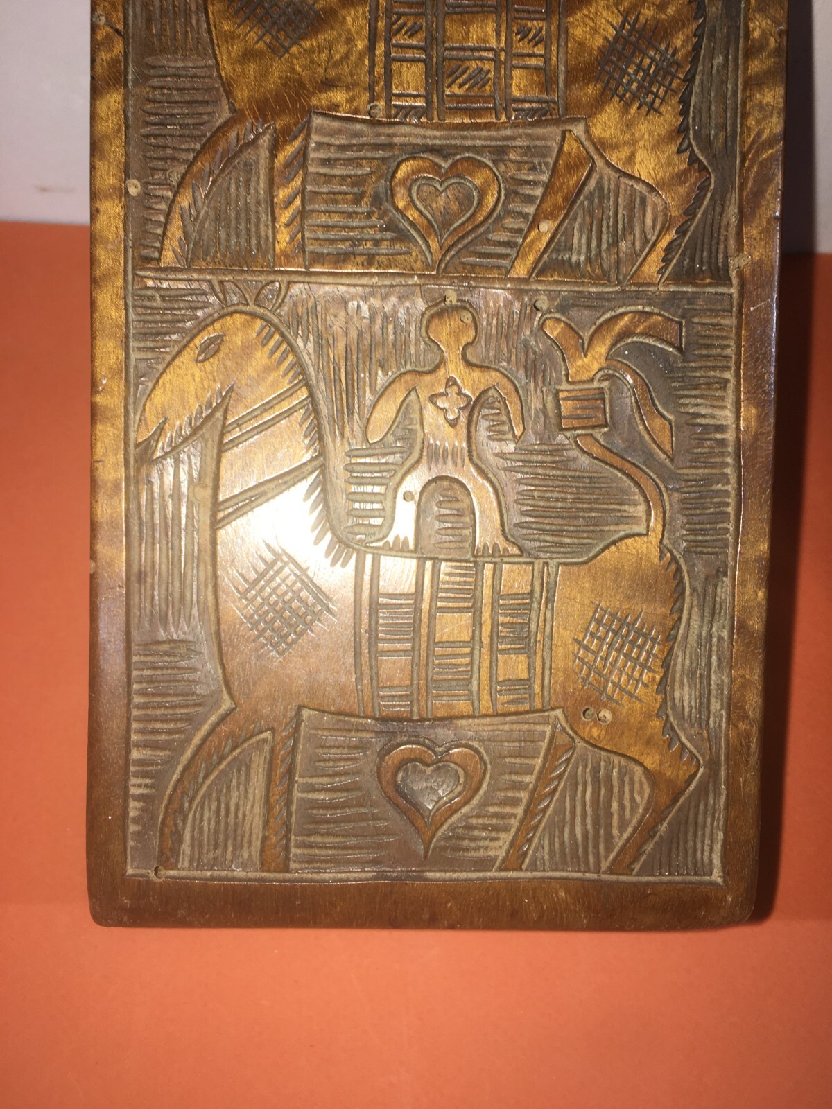 Artistici Poggialibri In Legno Massello Intagliato Con Figure Di Cavalli