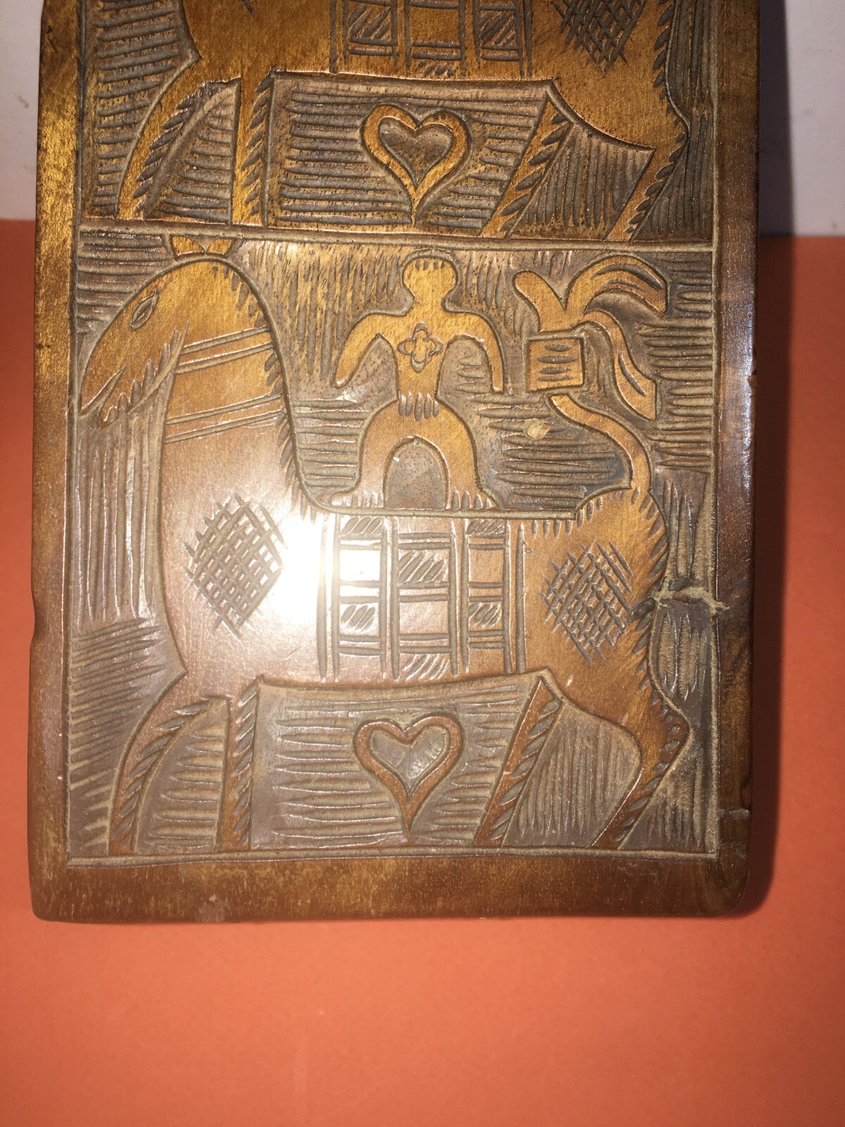 Artistici Poggialibri In Legno Massello Intagliato Con Figure Di Cavalli