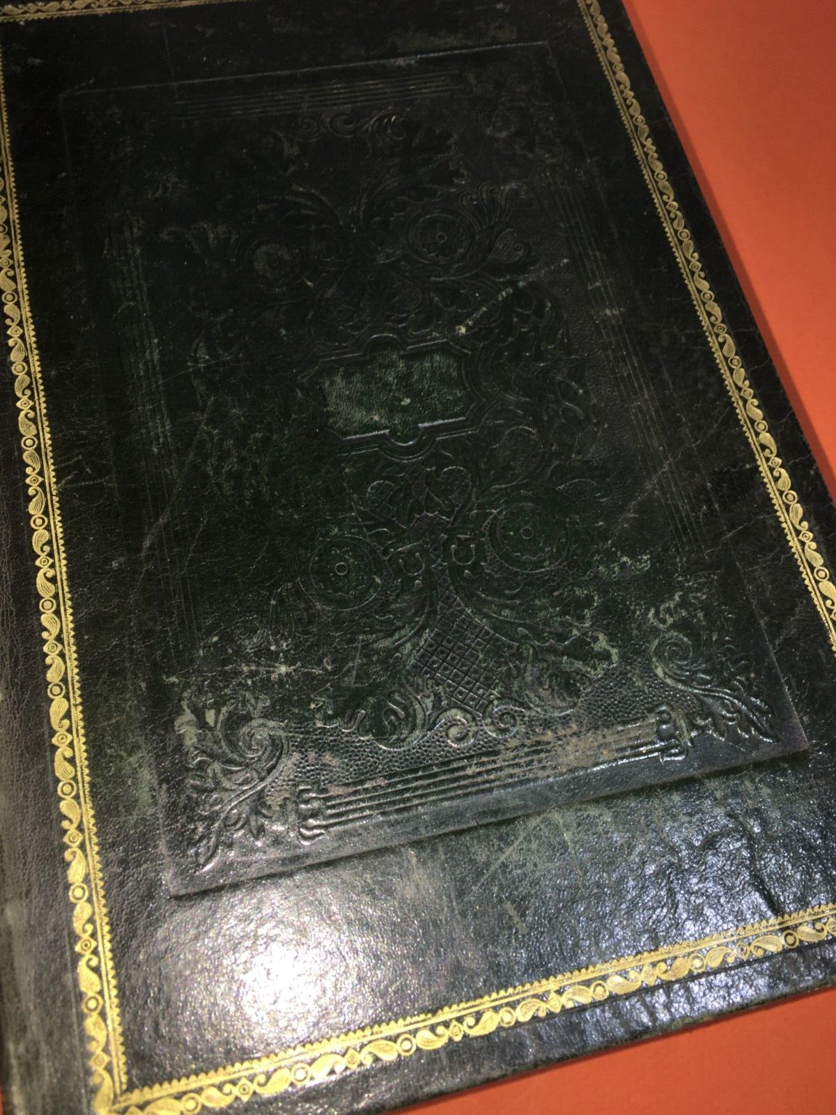 Antiche Legature: 4 Scatole Finti Libri Decorative d'Epoca
