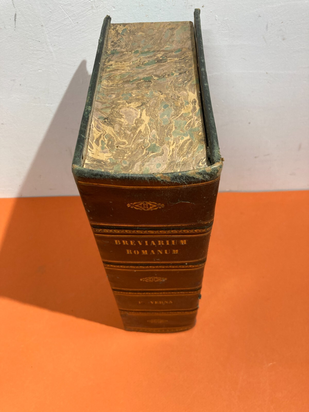 Antiche Legature: 4 Scatole Finti Libri Decorative d'Epoca
