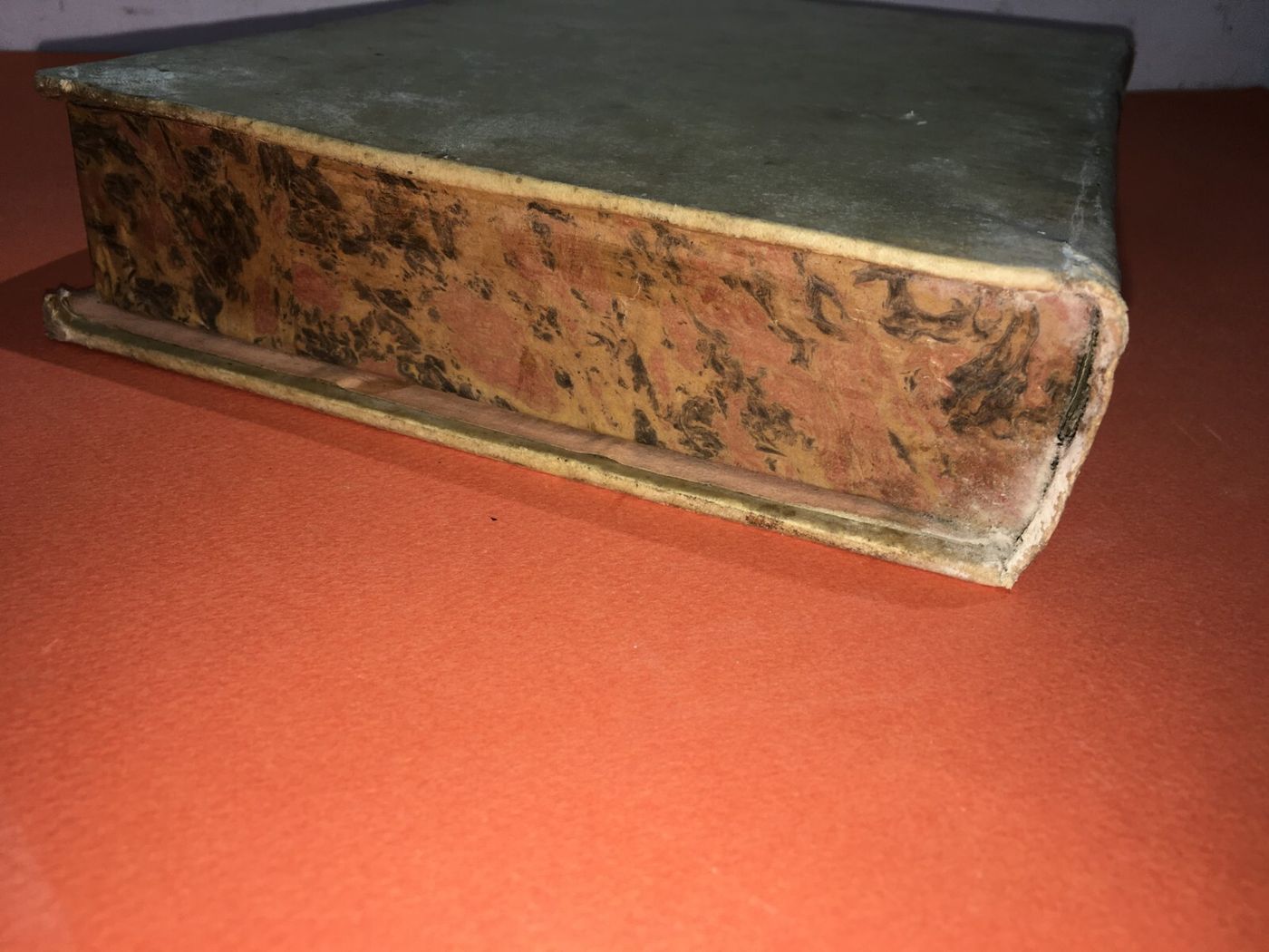Antica Legatura: Scatola Finto Libro In Pergamena Del XVIII Secolo