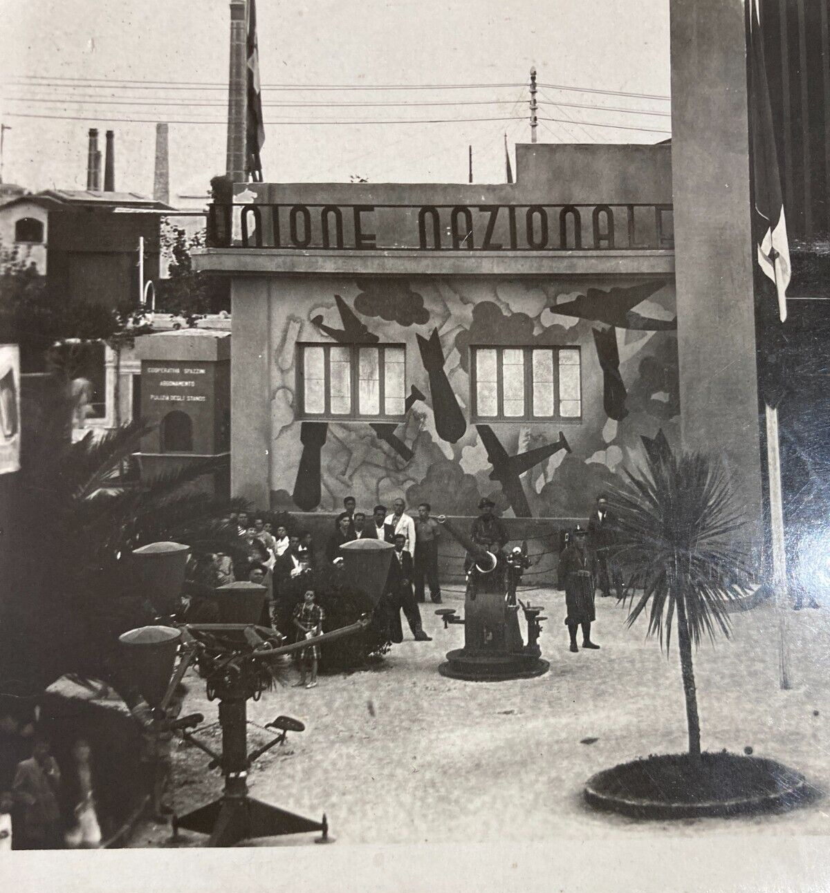 Bari   Fiera Del Levante   Aviazione   Militaria   Protezione Antiaerea   Foto d'Epoca