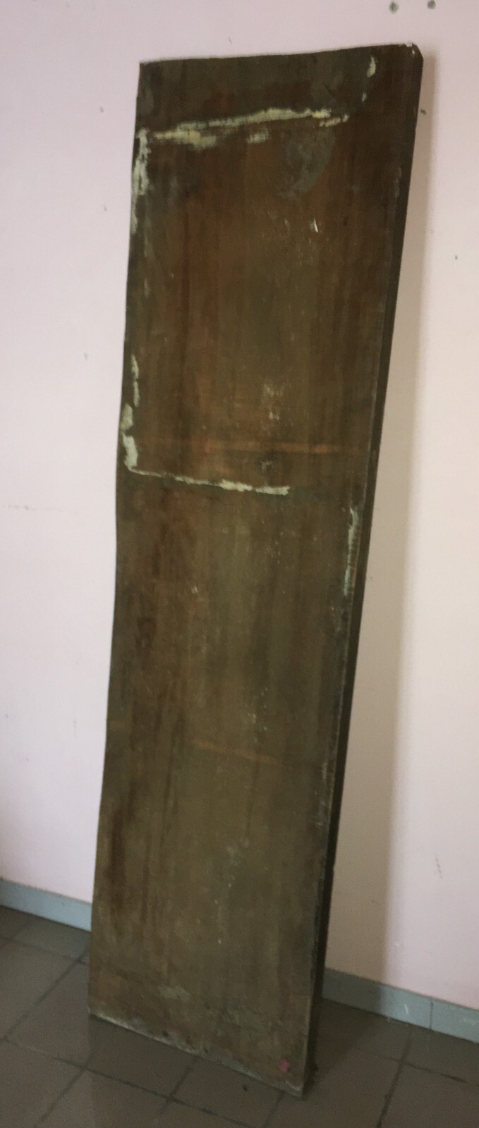 Grande Tavolone In Legno Massiccio Antico Per Ebanisteria