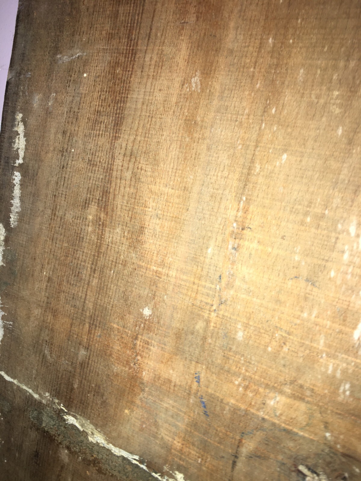 Grande Tavolone In Legno Massiccio Antico Per Ebanisteria