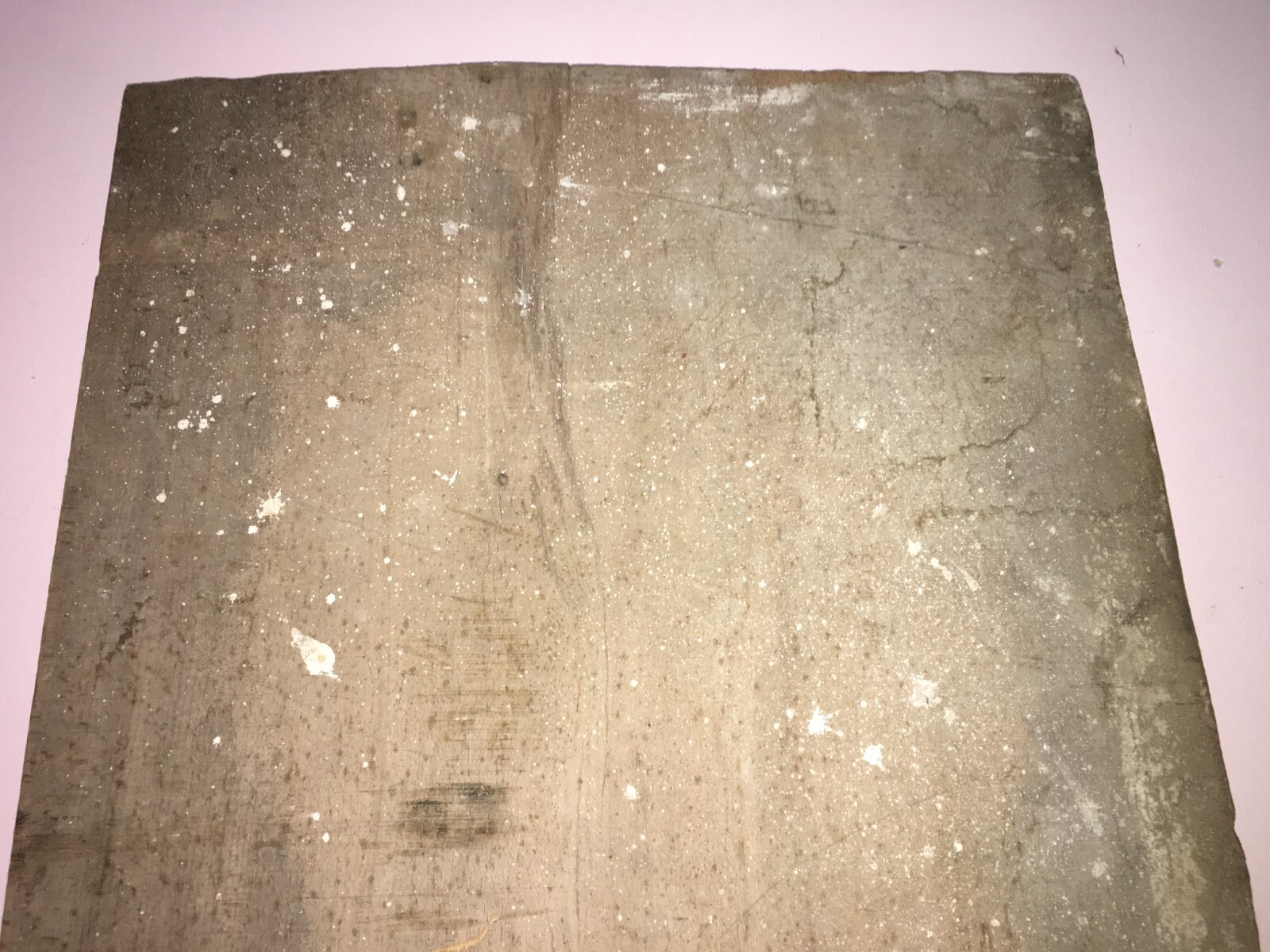 Grande Tavolone In Legno Massiccio Antico Per Ebanisteria