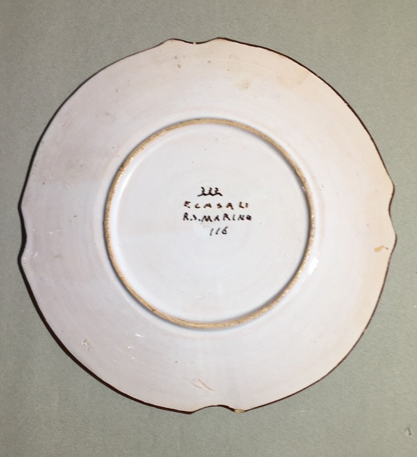 Ceramica Artistica Figurata: San Marino, Ceramista E. Casali