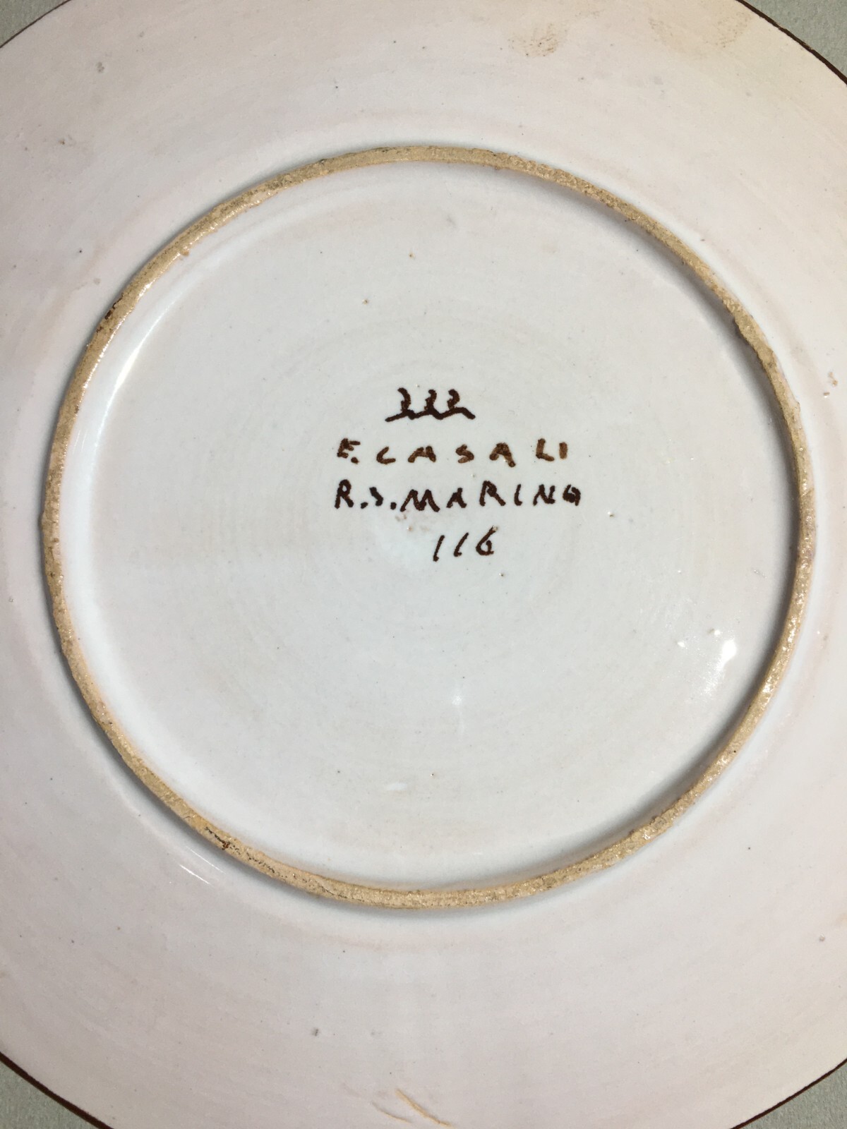 Ceramica Artistica Figurata: San Marino, Ceramista E. Casali