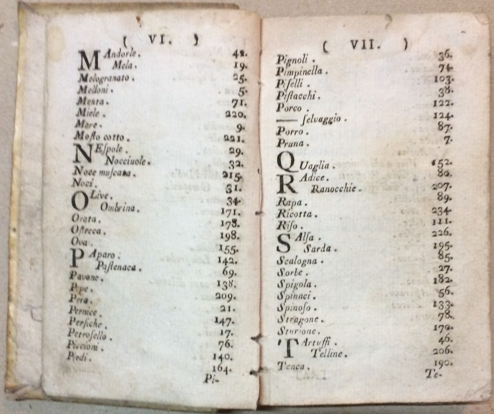 Cucina E Medicina   Proprietà Medicinali Degli Alimenti   Antica Edizione Del 1782