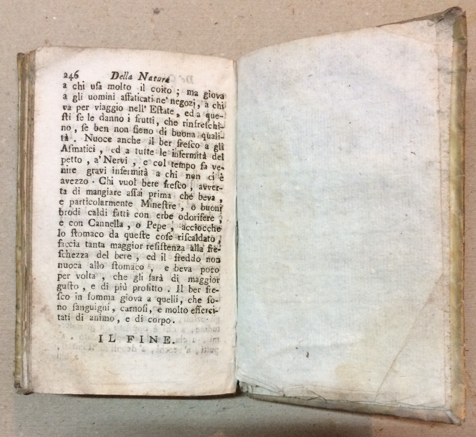 Cucina E Medicina   Proprietà Medicinali Degli Alimenti   Antica Edizione Del 1782