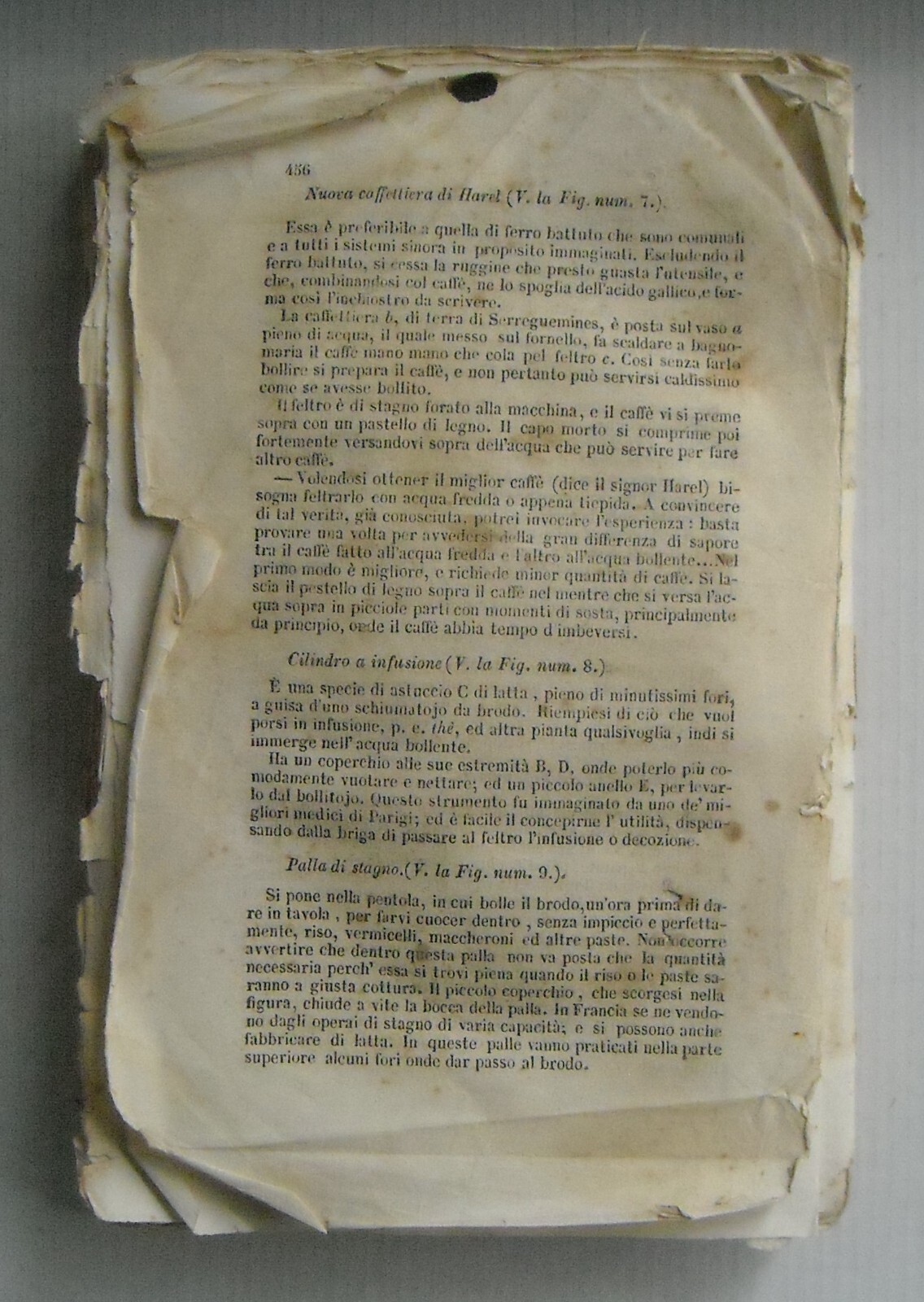 Cucina Teorico Pratica, Cucina Casareccia Napoletana, Ippolito Cavalcanti, 1859