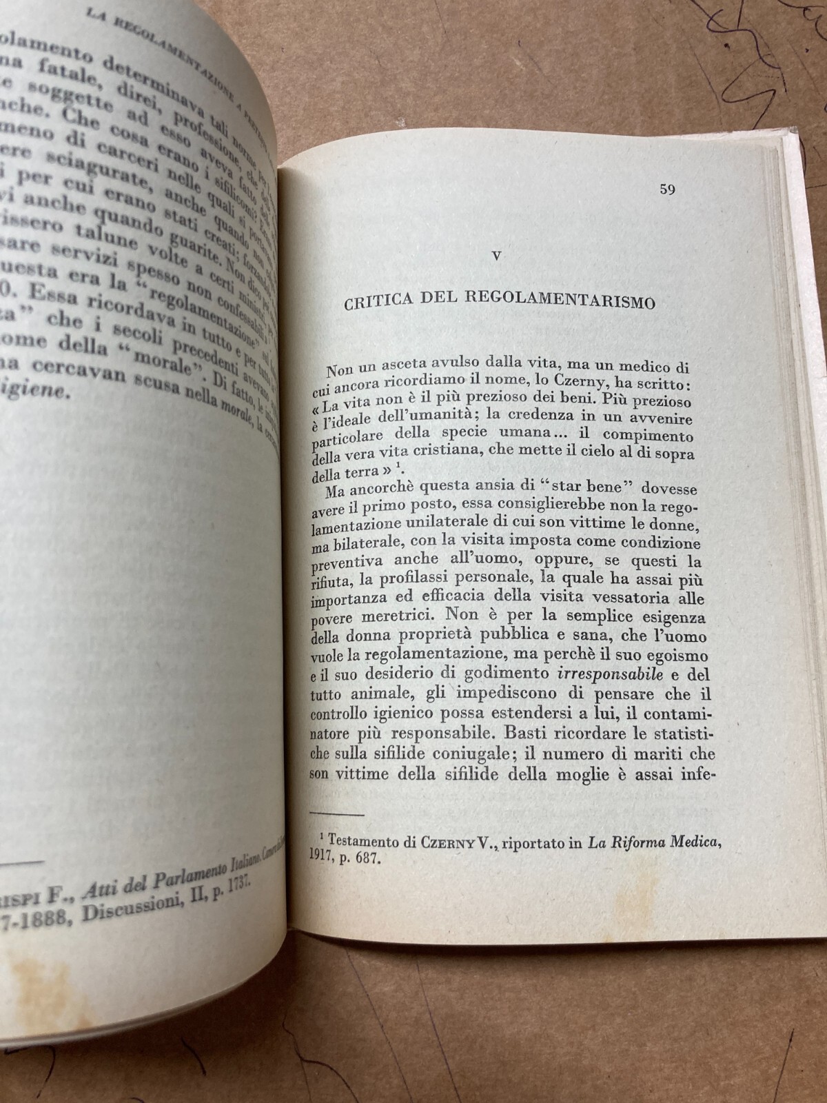 Prostituzione, Case Chiuse, Tolleranza, Malattie Veneree, Abolizionismo. Scremin, 1952