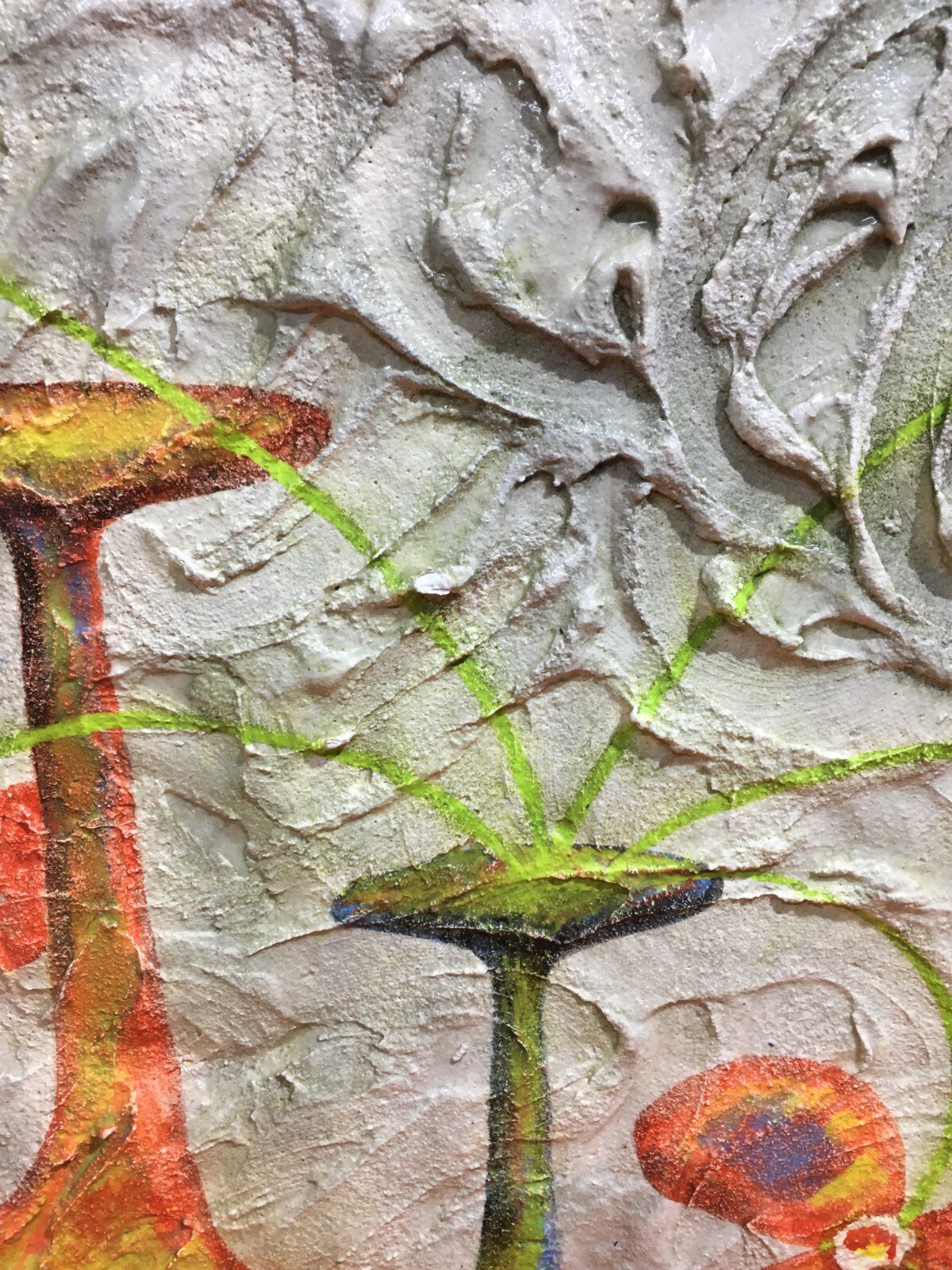 Arte: Piacevole Opera d'Arte, Soggetto Floreale Con Vasi O Bottiglie, Bartoli, 1972