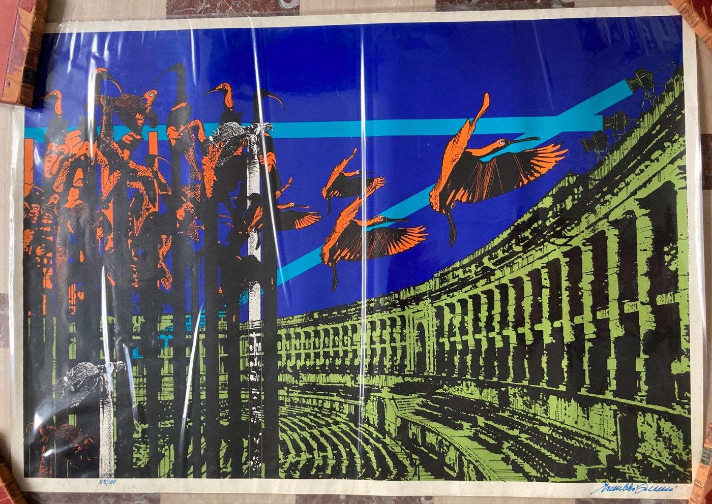 Arte Moderna: Grafica Di Valeriano Trubbiani, Serigrafia Numerata