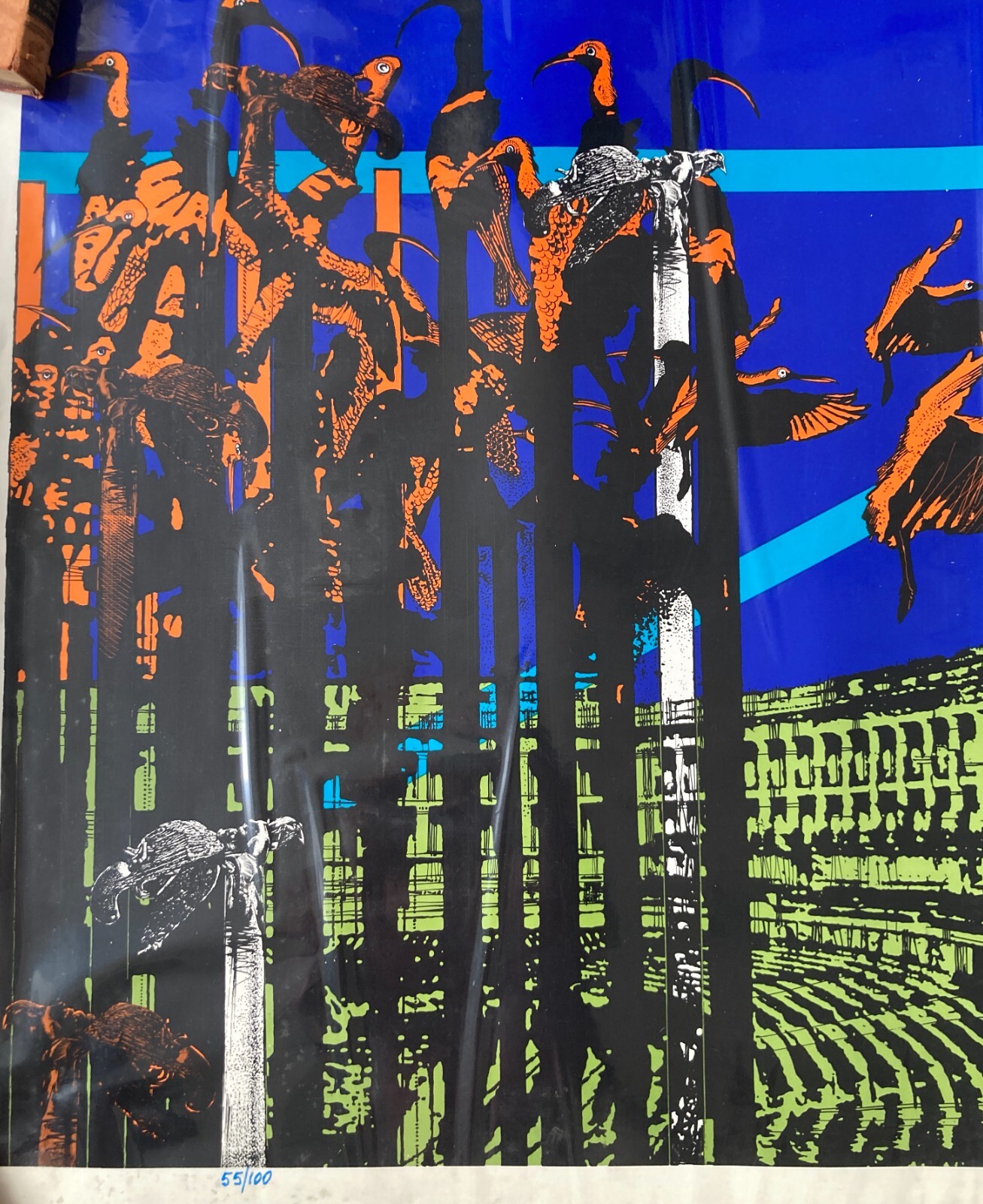 Arte Moderna: Grafica Di Valeriano Trubbiani, Serigrafia Numerata