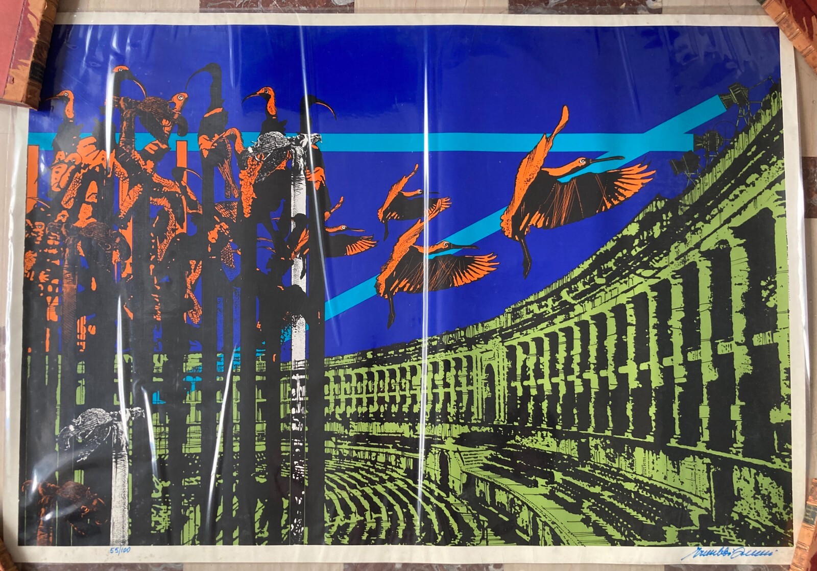 Arte Moderna: Grafica Di Valeriano Trubbiani, Serigrafia Numerata