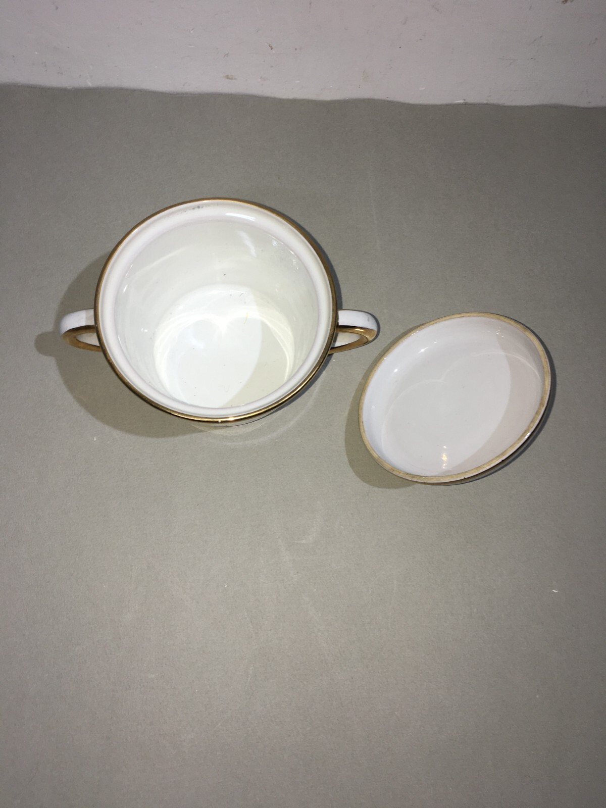 Elegante Zuccheriera In Ceramica, Sesto Fiorentino (Gusto Giò Ponti)