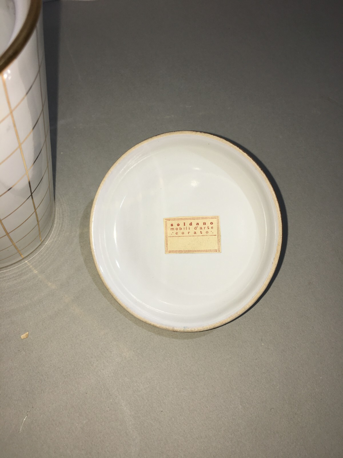 Soprammobile A Caffettiera In Ceramica, Ceramiche Fiorentine, Sesto Fiorentino