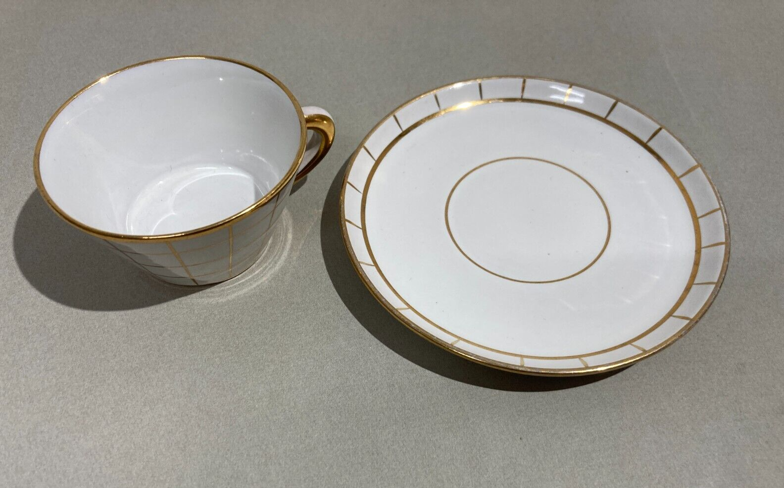 Ceramiche Fiorentine   Sesto Fiorentino   Tazzina Con Piattino   Gusto Giò Ponti   Metà XX Secolo