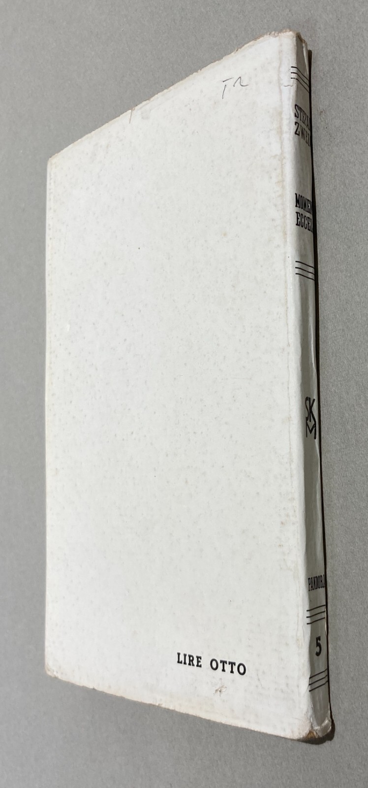Stefan Zweig   Momenti Eccelsi   Goethe, Handel, Eldorado, Polo Sud   Copertina Di M. Leone   1935